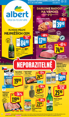 Leták Albert Extra od 22.12. do 24.12.2025