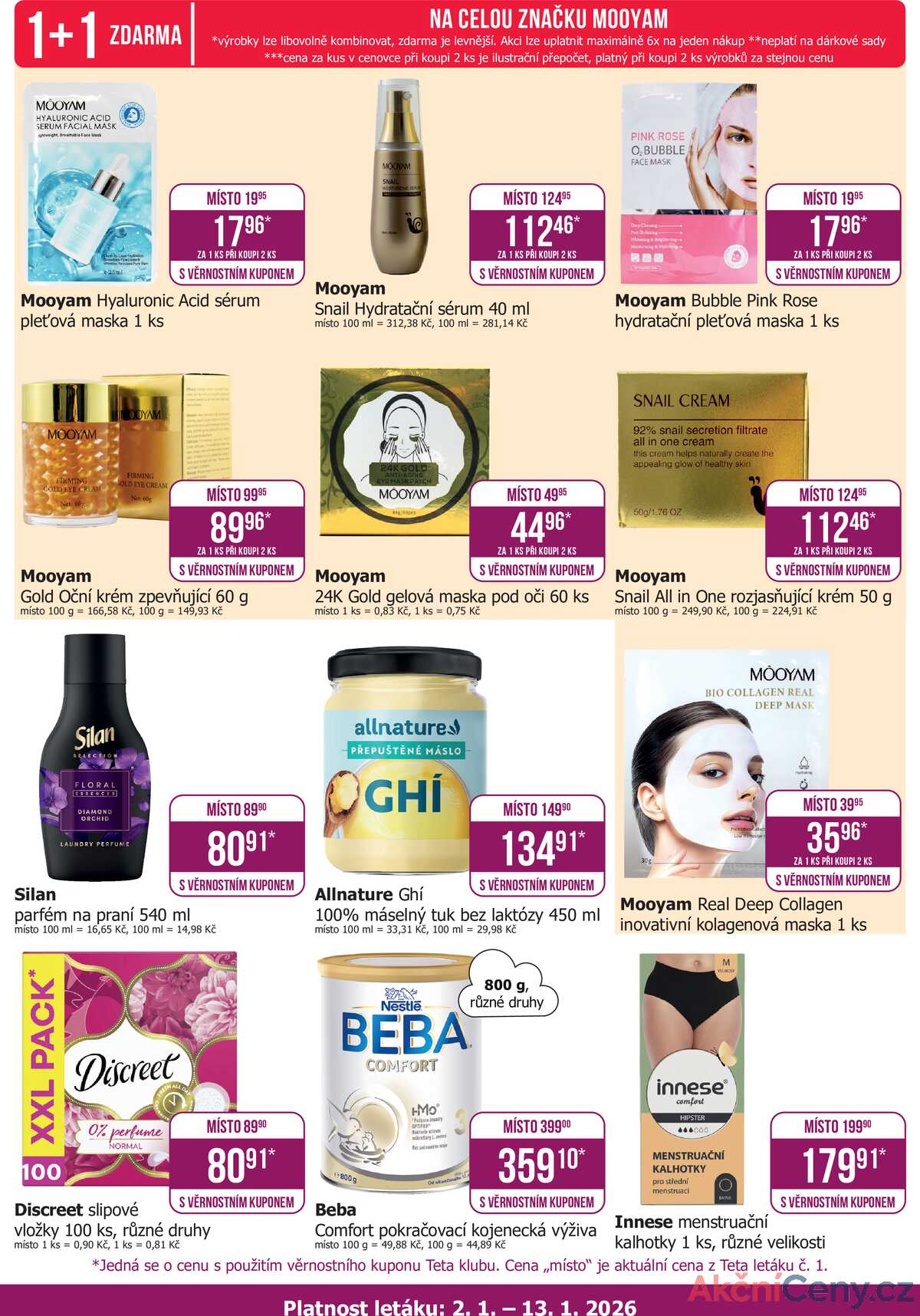 Teta drogerie Teta klub od 2.1. do 13.1.2026 strana 2
