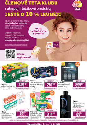 TETA drogerie letáky