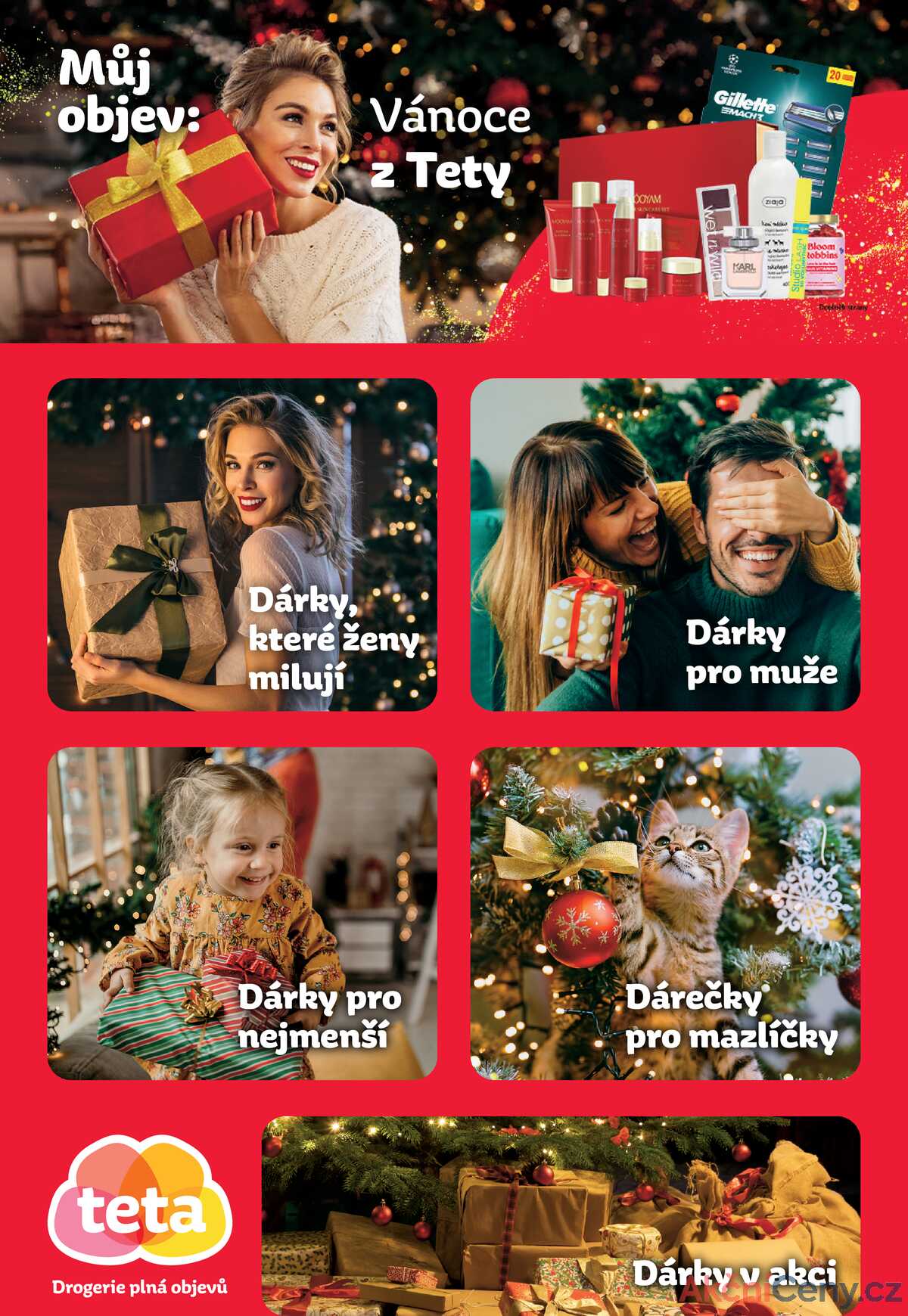Teta drogerie Vánoční dárky do 24.12. strana 1