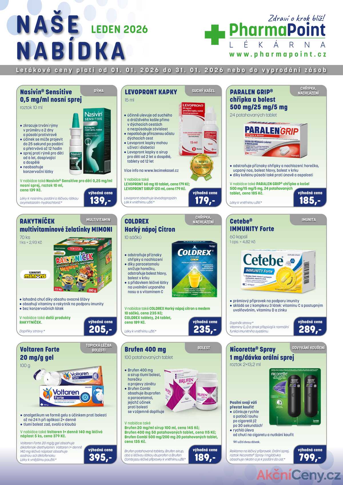 Pharma Point od 1.1. do 31.1.2026 strana 1