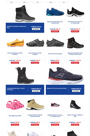 Intersport Boty - 17. 12. 2025