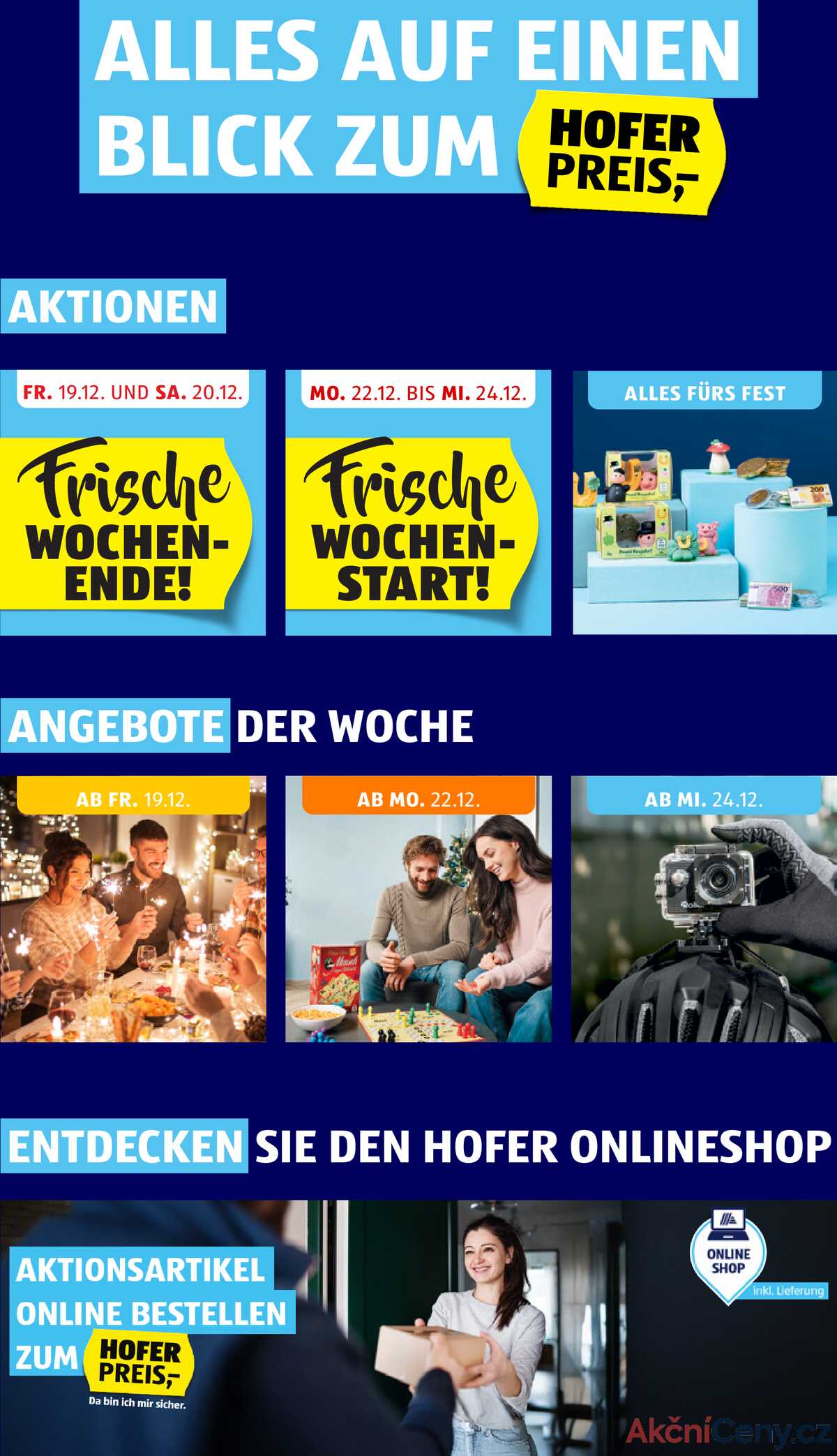 Leták HOFER Rakousko 19.12.-24.12.2025 strana 2