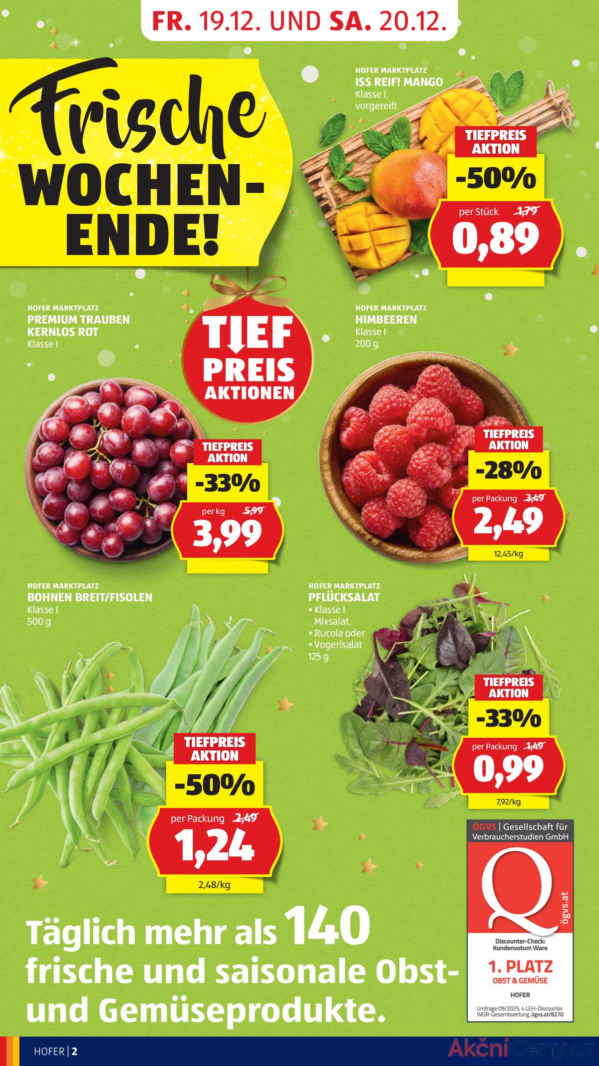 Leták HOFER Rakousko 19.12.-24.12.2025 strana 4