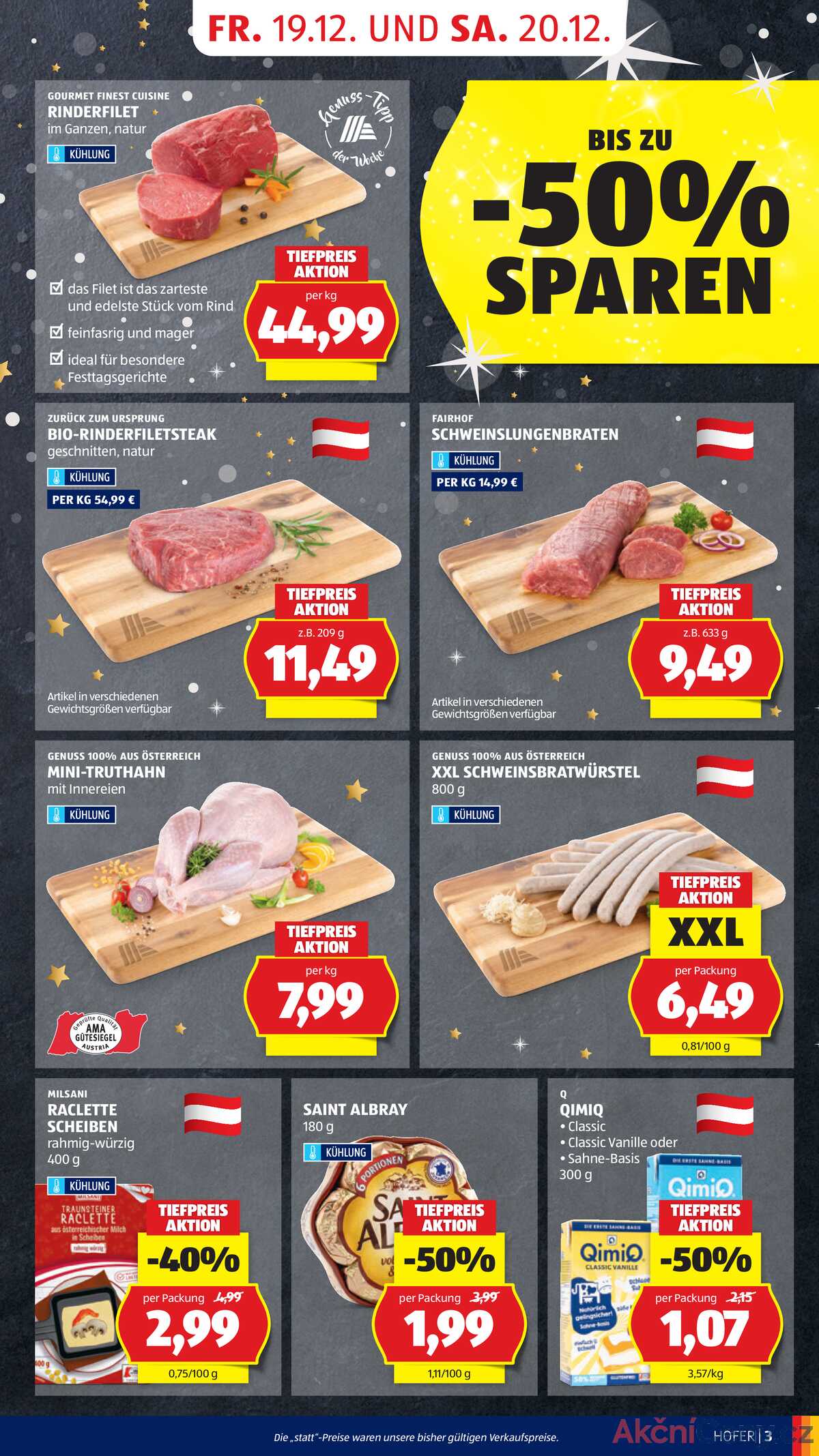 Leták HOFER Rakousko 19.12.-24.12.2025 strana 5