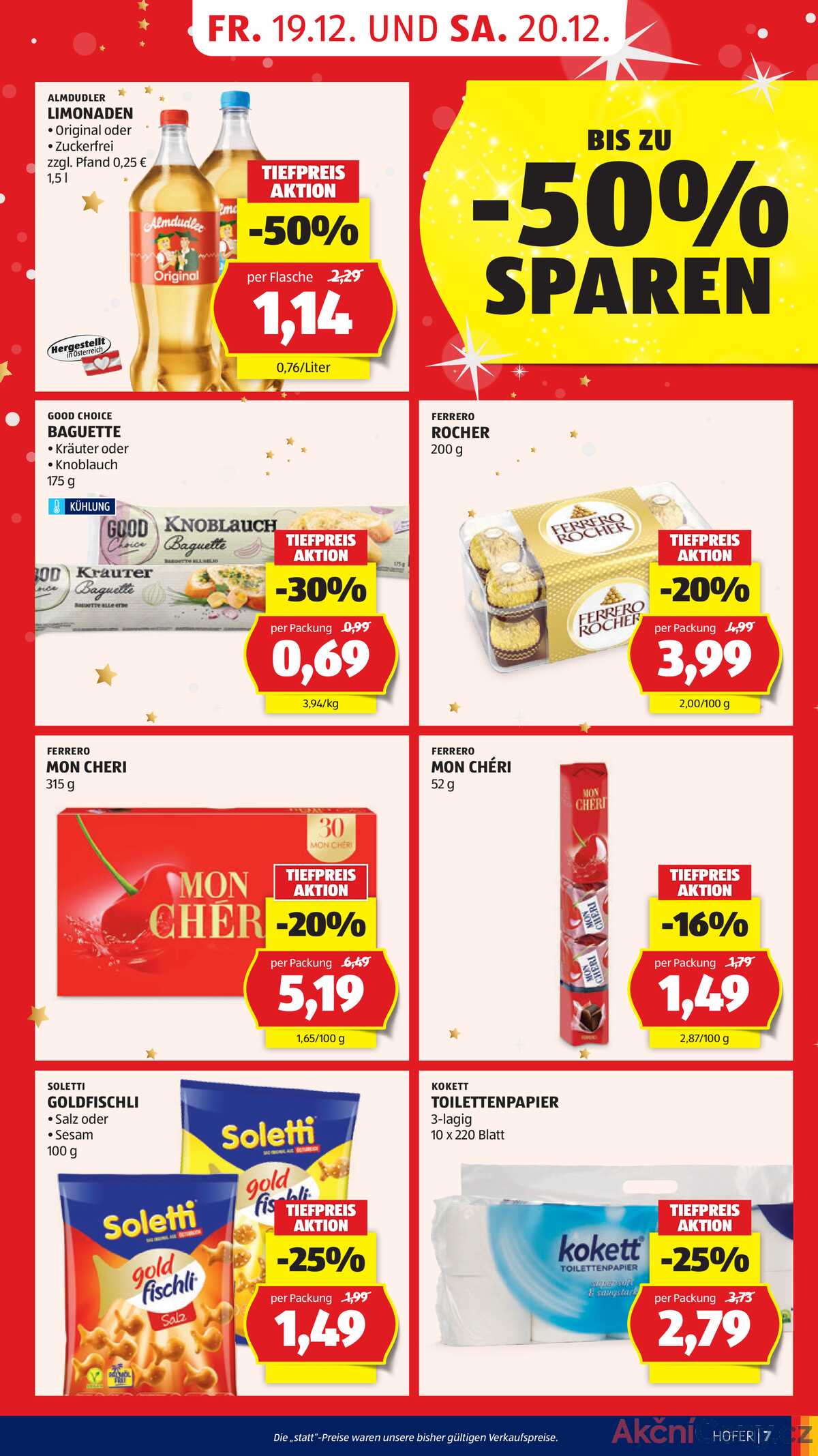 Leták HOFER Rakousko 19.12.-24.12.2025 strana 9