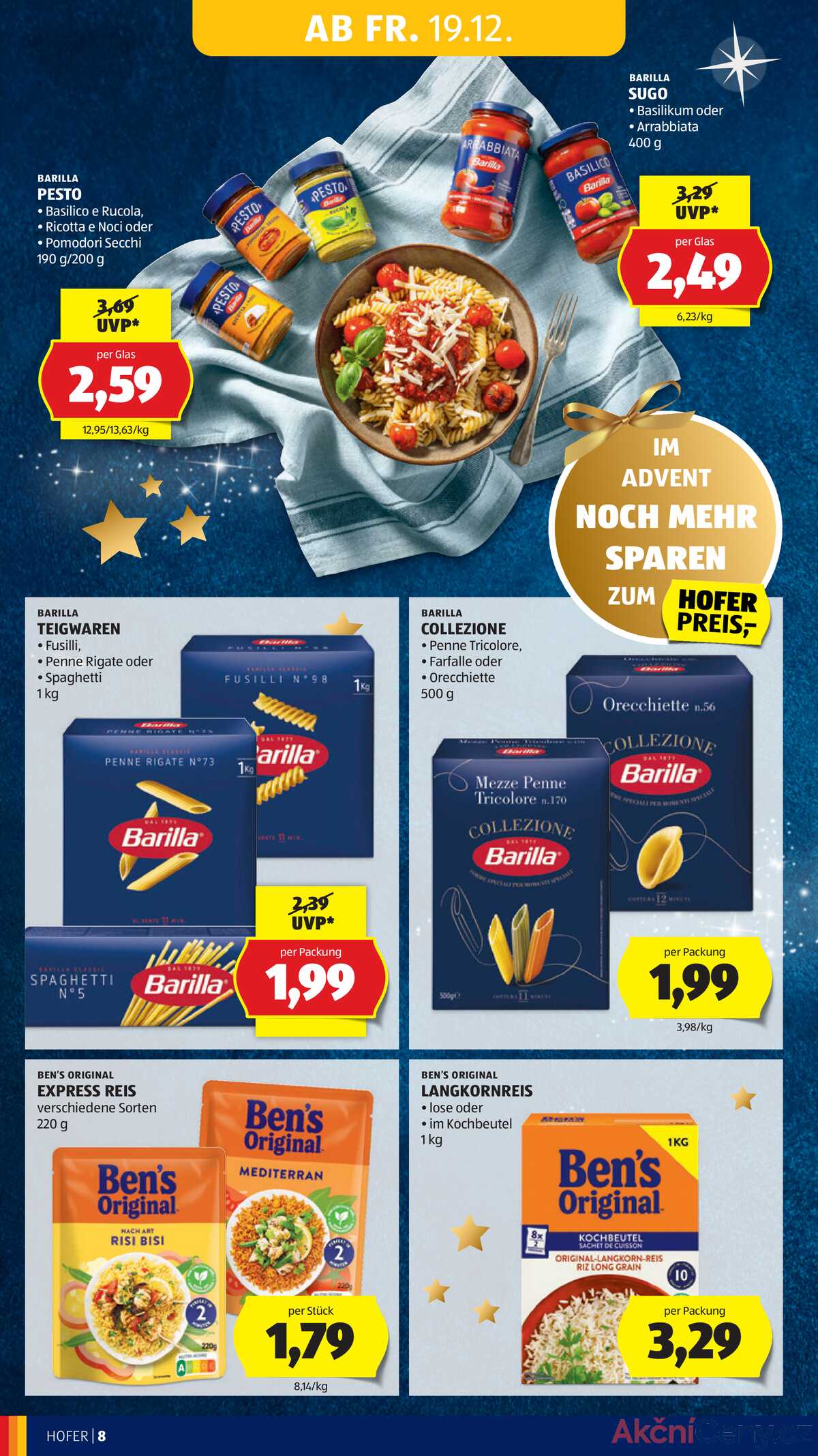 Leták HOFER Rakousko 19.12.-24.12.2025 strana 10