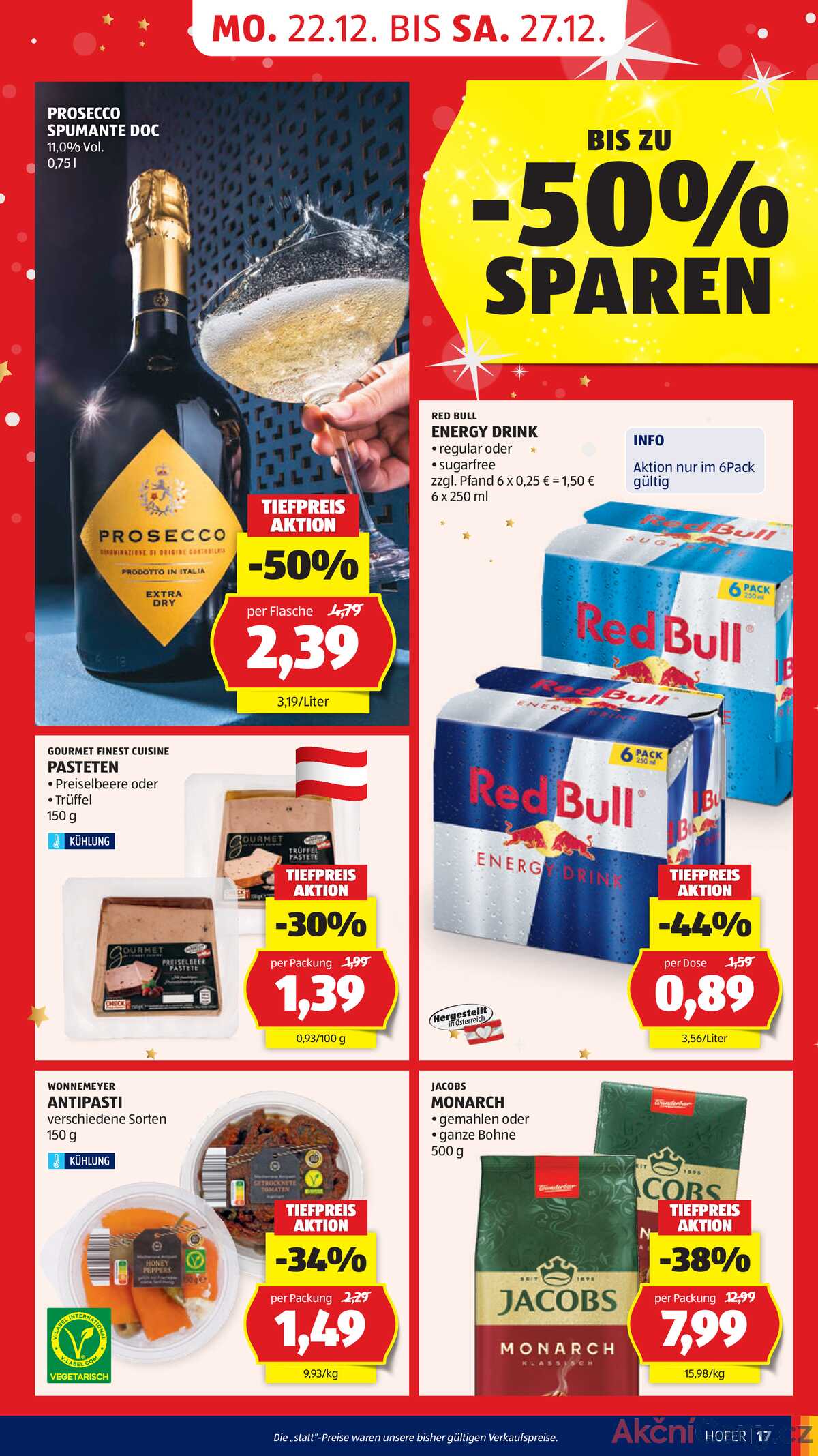 Leták HOFER Rakousko 19.12.-24.12.2025 strana 23