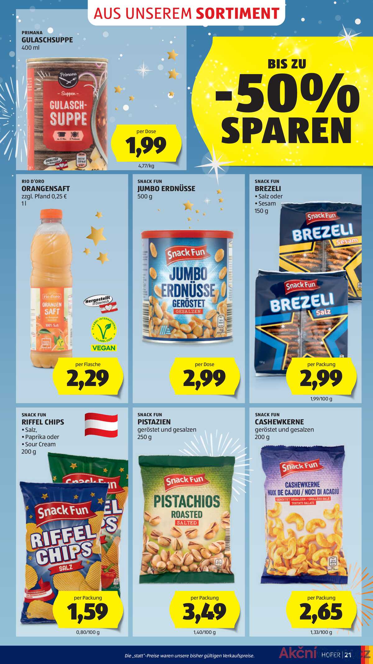 Leták HOFER Rakousko 19.12.-24.12.2025 strana 27