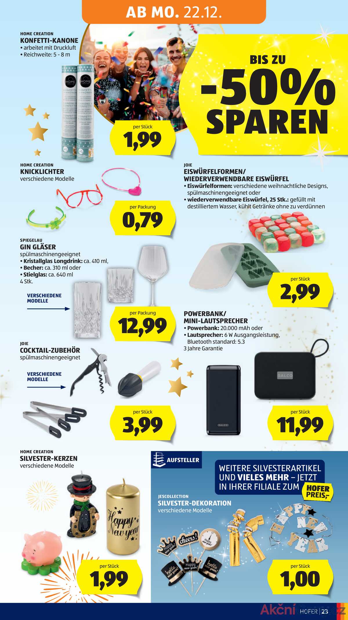 Leták HOFER Rakousko 19.12.-24.12.2025 strana 31