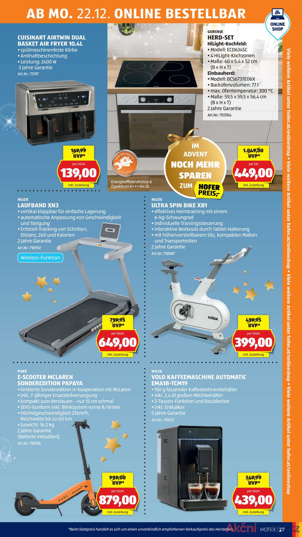 Leták HOFER Rakousko 19.12.-24.12.2025 strana 35