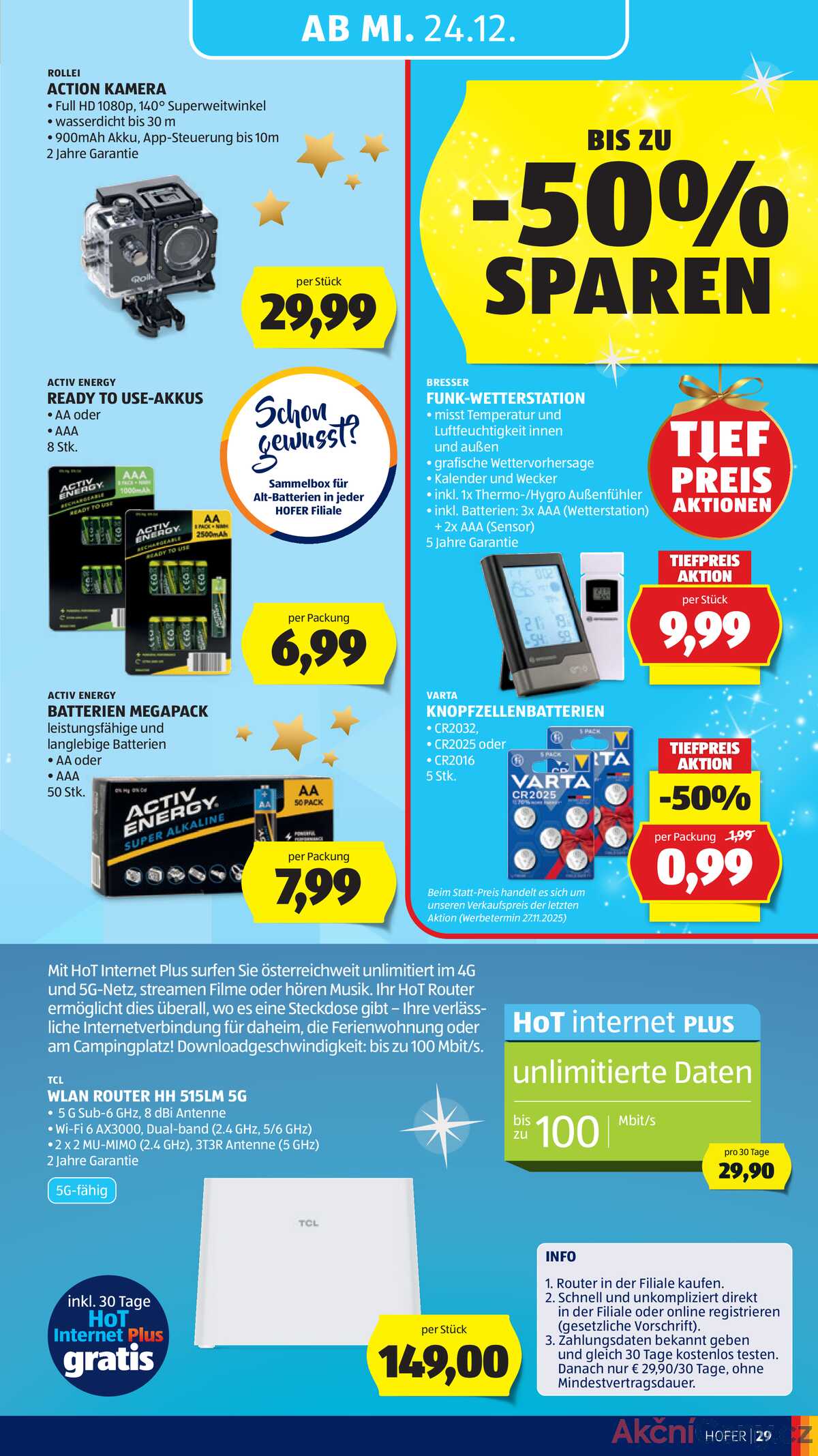 Leták HOFER Rakousko 19.12.-24.12.2025 strana 37