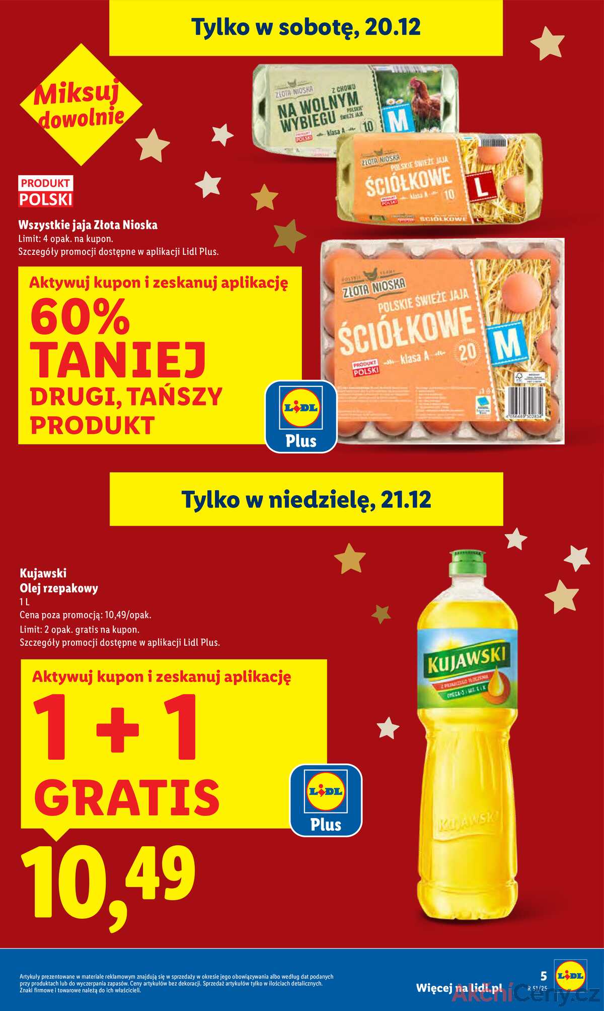 Leták Lidl Polsko 18.12.-21.12.2025 strana 5