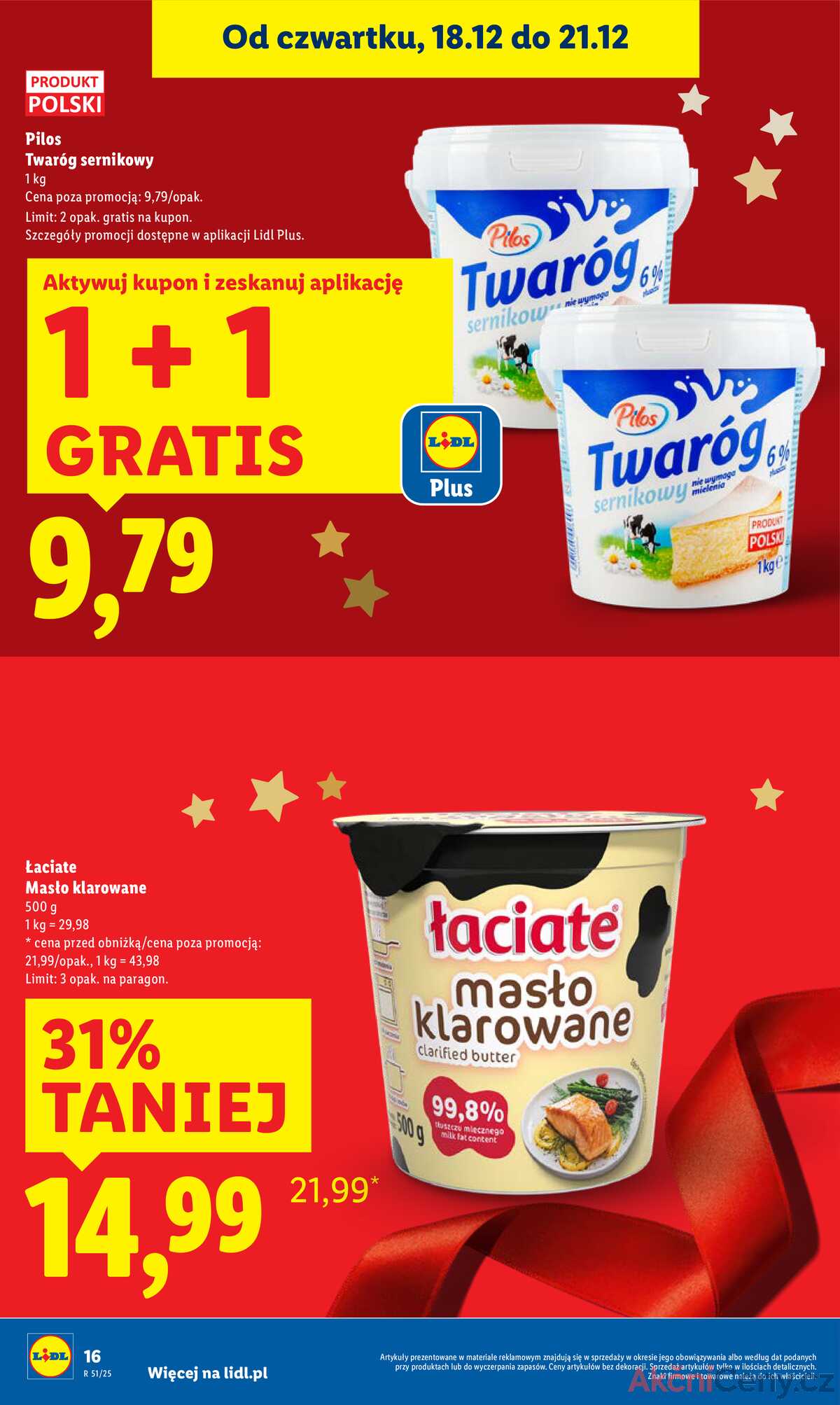 Leták Lidl Polsko 18.12.-21.12.2025 strana 16