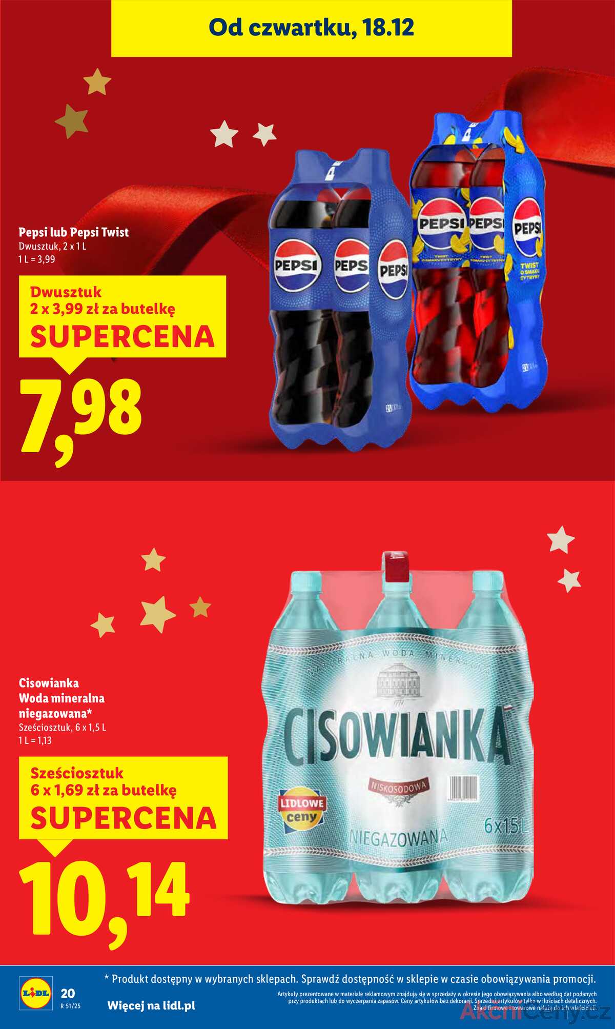 Leták Lidl Polsko 18.12.-21.12.2025 strana 20