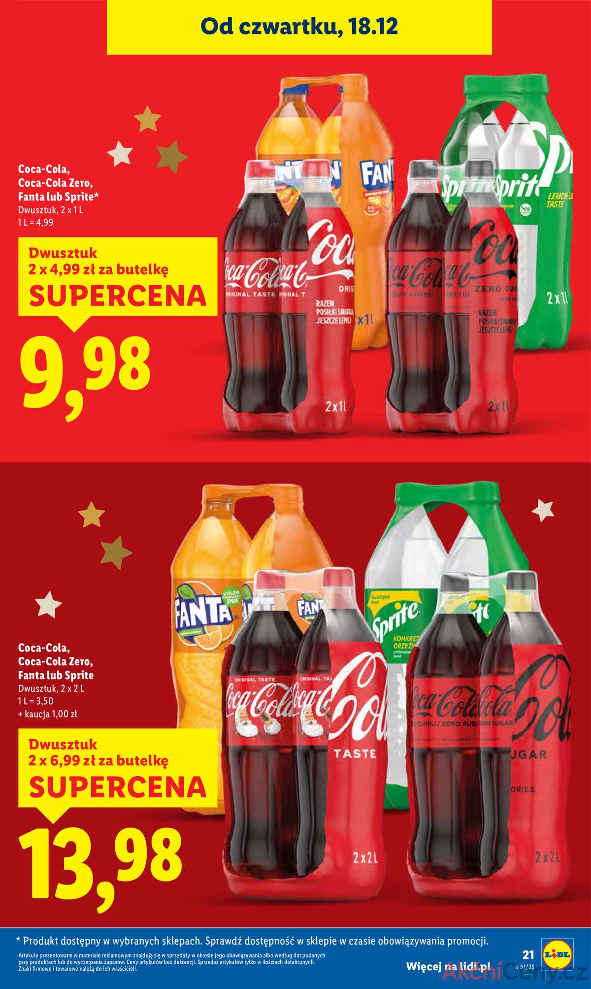 Leták Lidl Polsko 18.12.-21.12.2025 strana 21