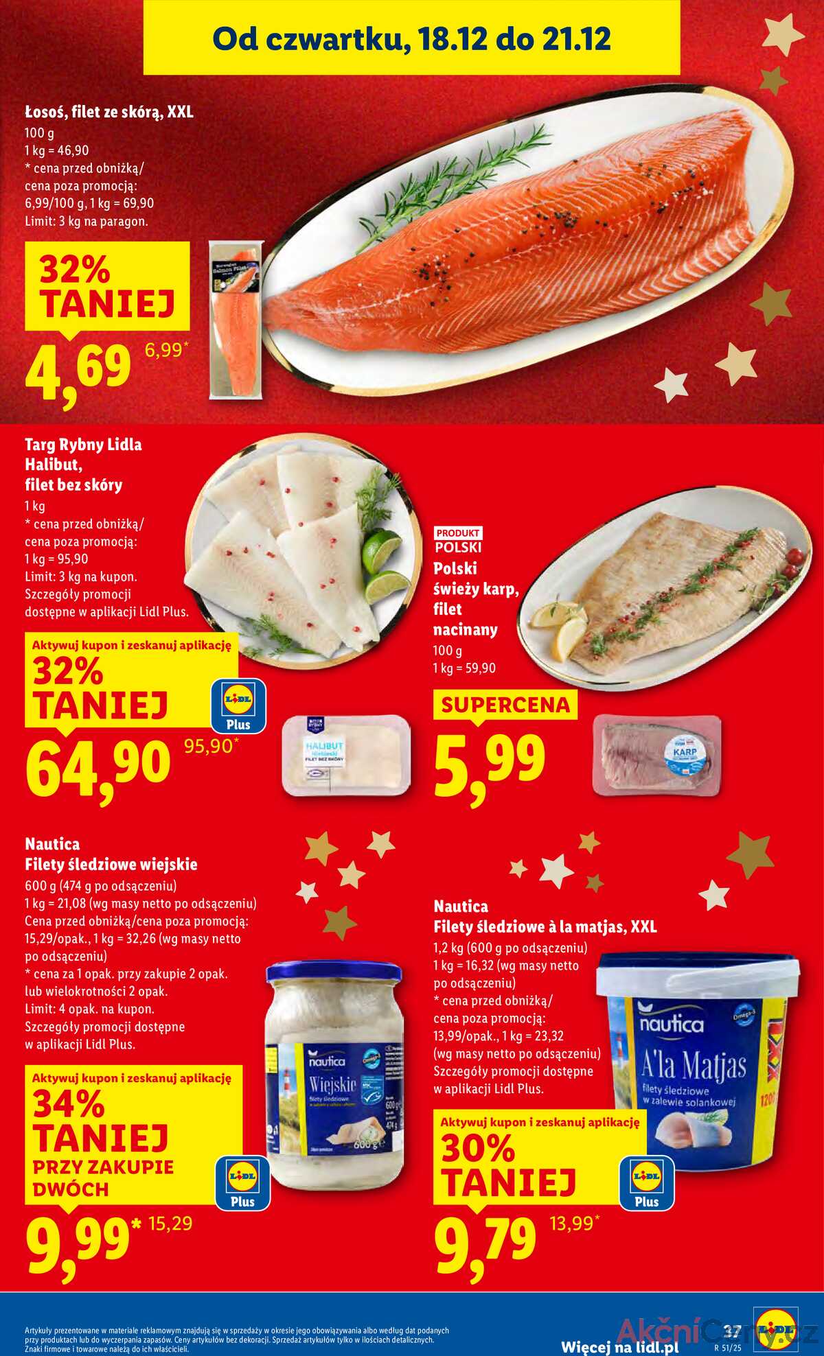 Leták Lidl Polsko 18.12.-21.12.2025 strana 39