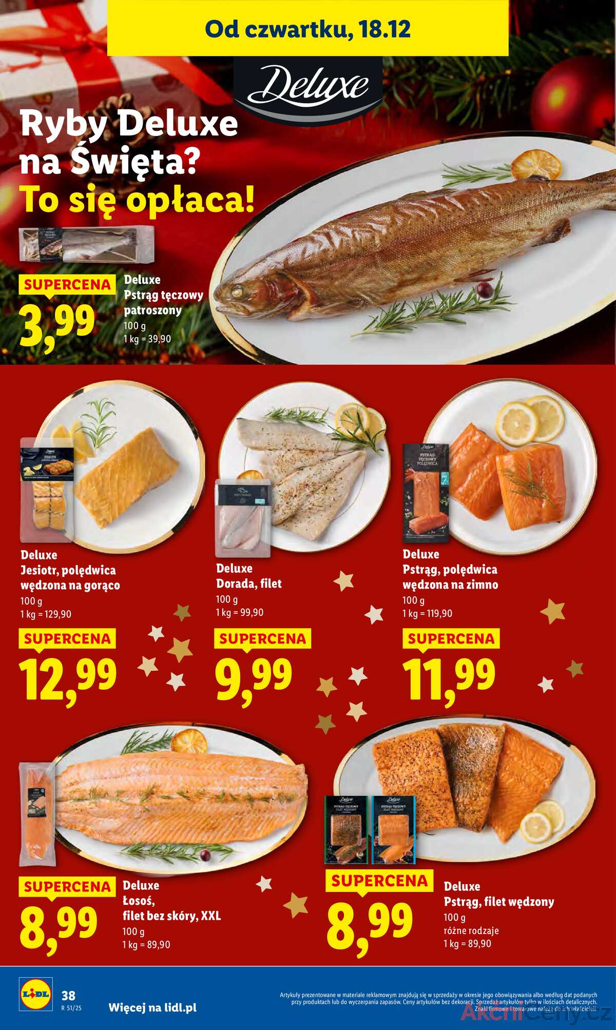 Leták Lidl Polsko 18.12.-21.12.2025 strana 40