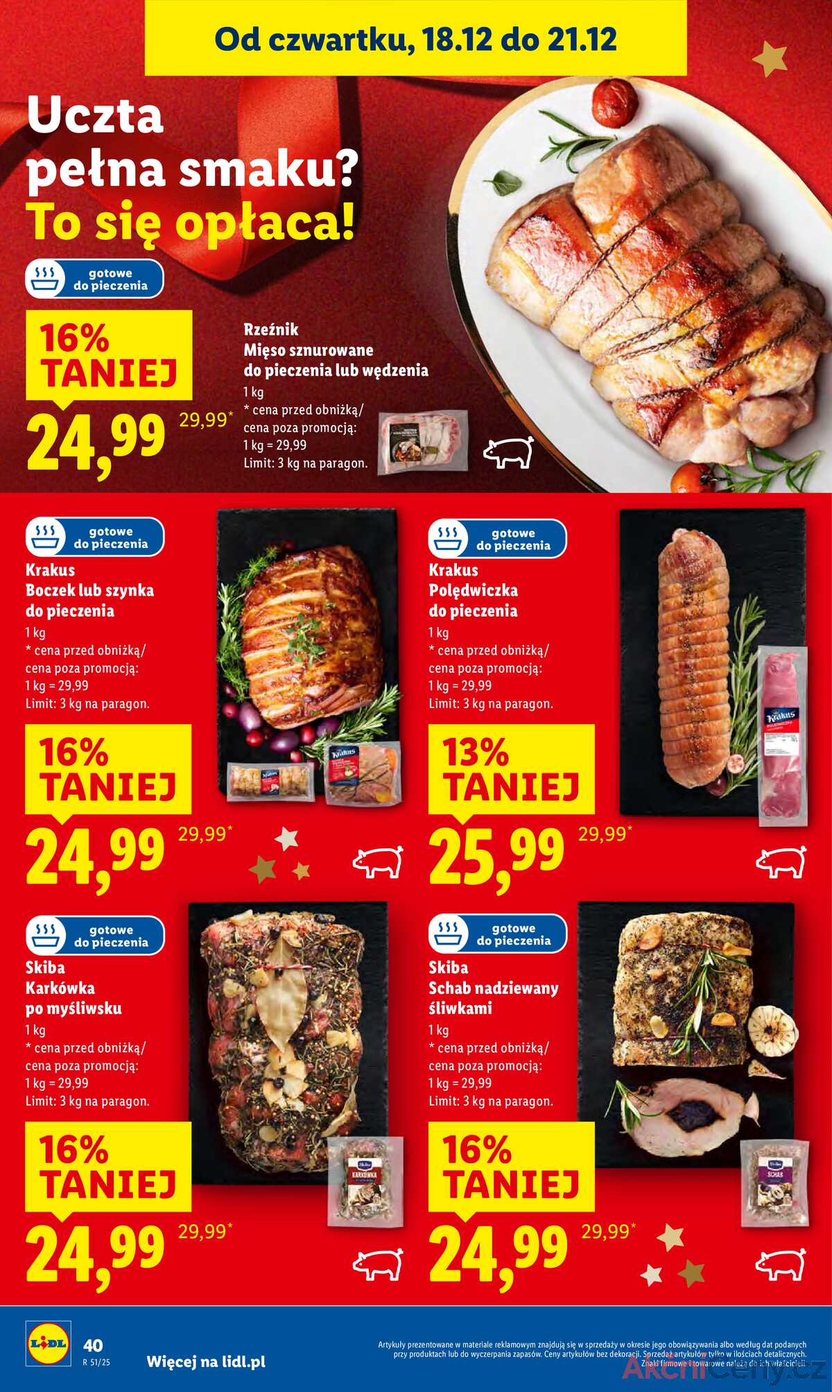 Leták Lidl Polsko 18.12.-21.12.2025 strana 42