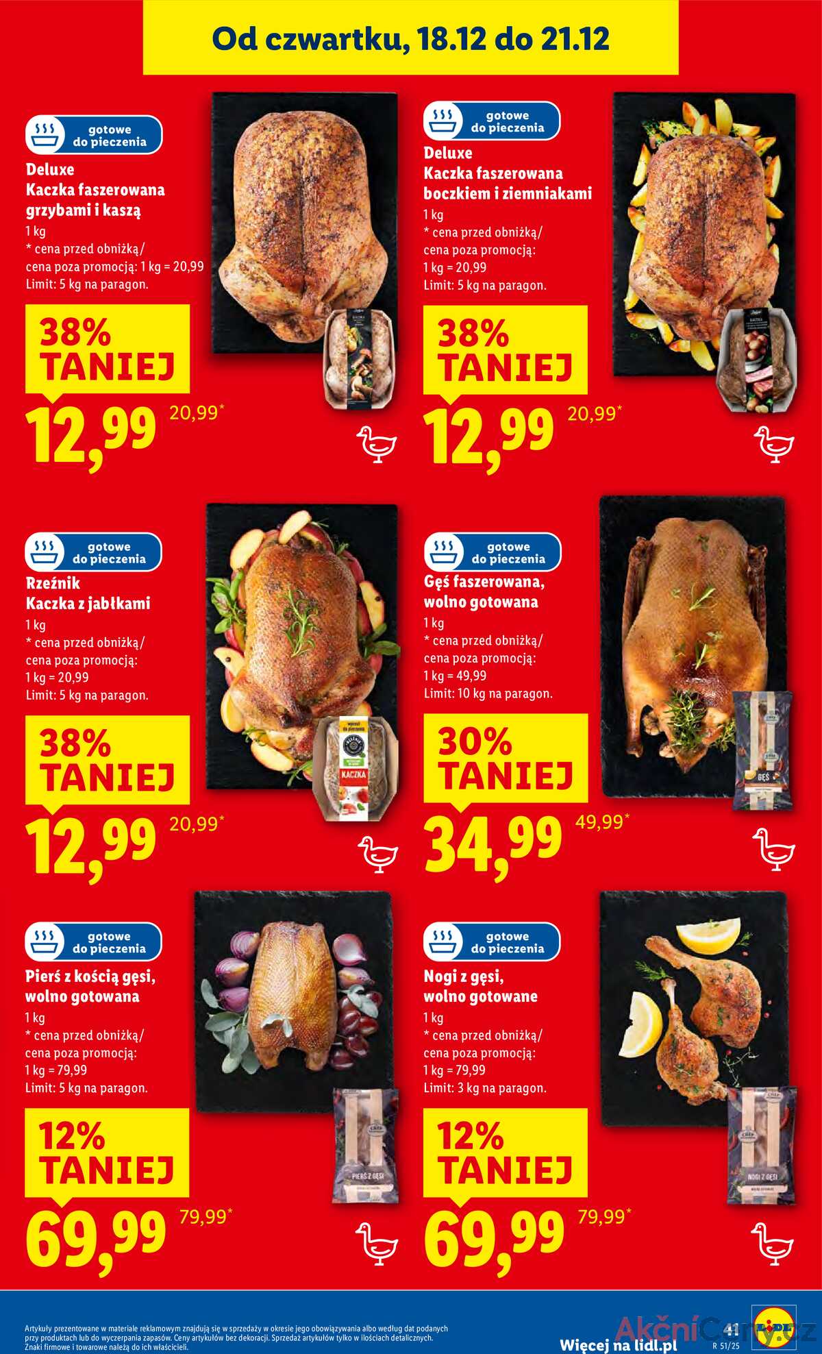 Leták Lidl Polsko 18.12.-21.12.2025 strana 43