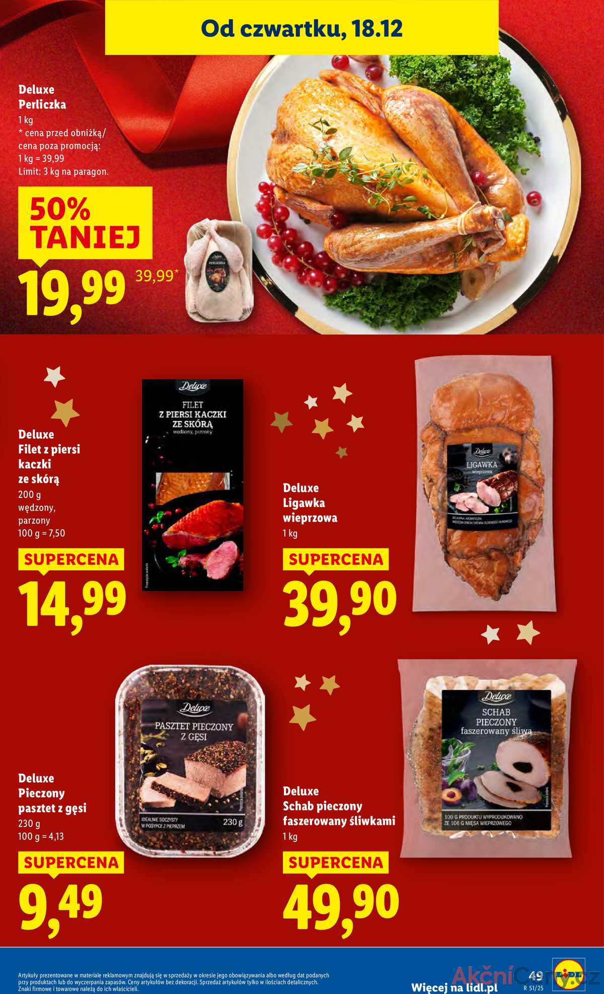 Leták Lidl Polsko 18.12.-21.12.2025 strana 51