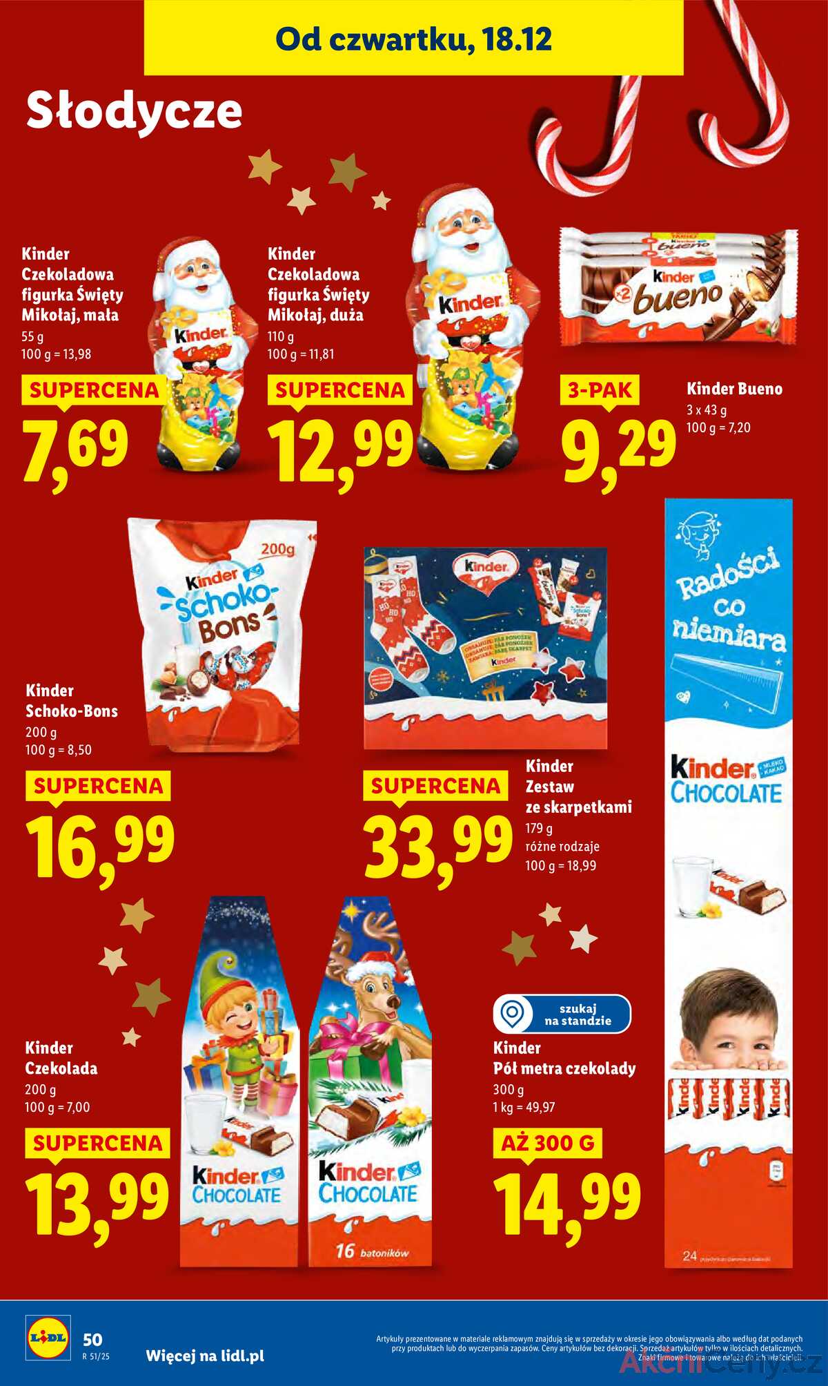 Leták Lidl Polsko 18.12.-21.12.2025 strana 52