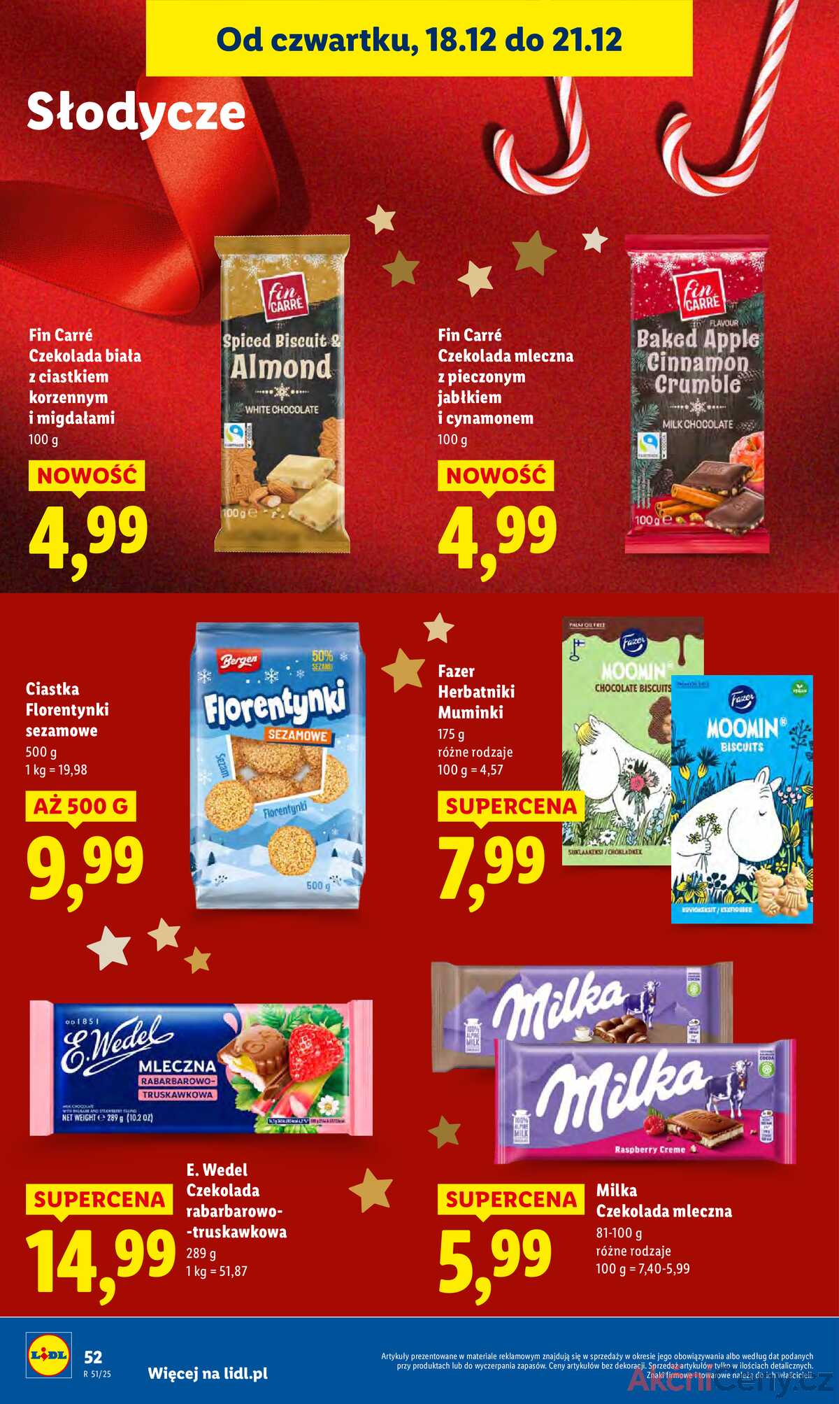 Leták Lidl Polsko 18.12.-21.12.2025 strana 54