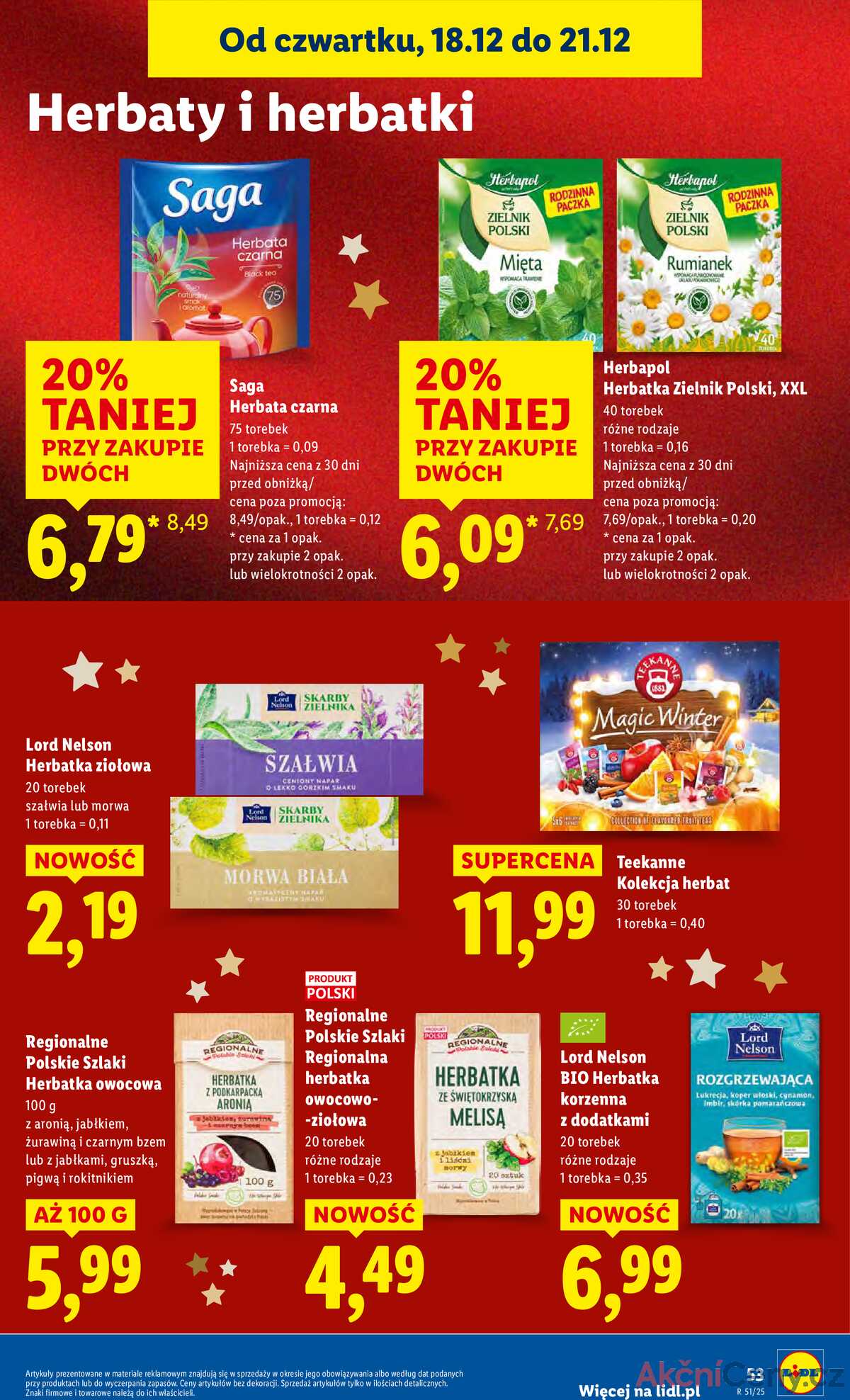 Leták Lidl Polsko 18.12.-21.12.2025 strana 55