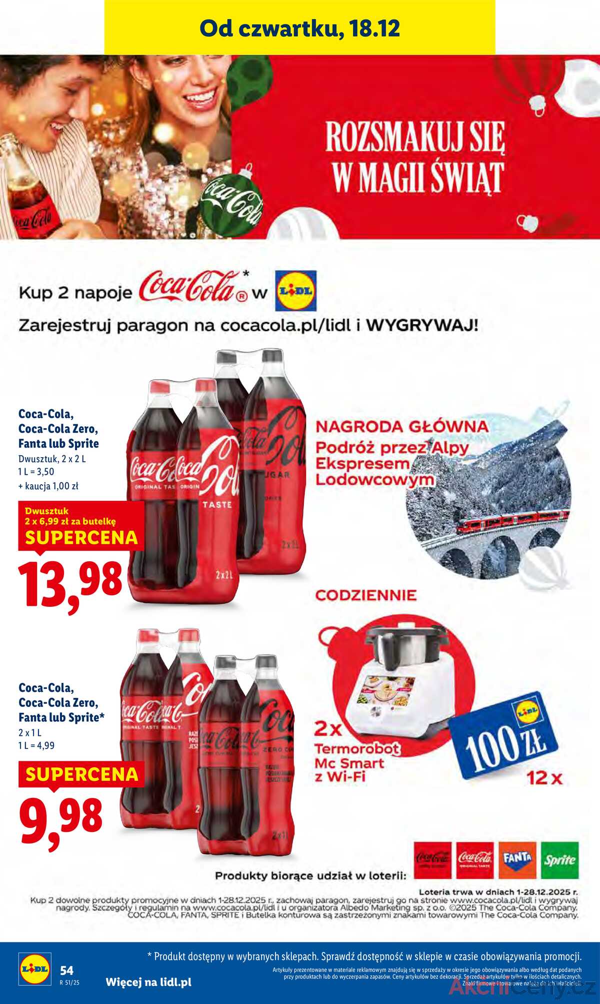 Leták Lidl Polsko 18.12.-21.12.2025 strana 56