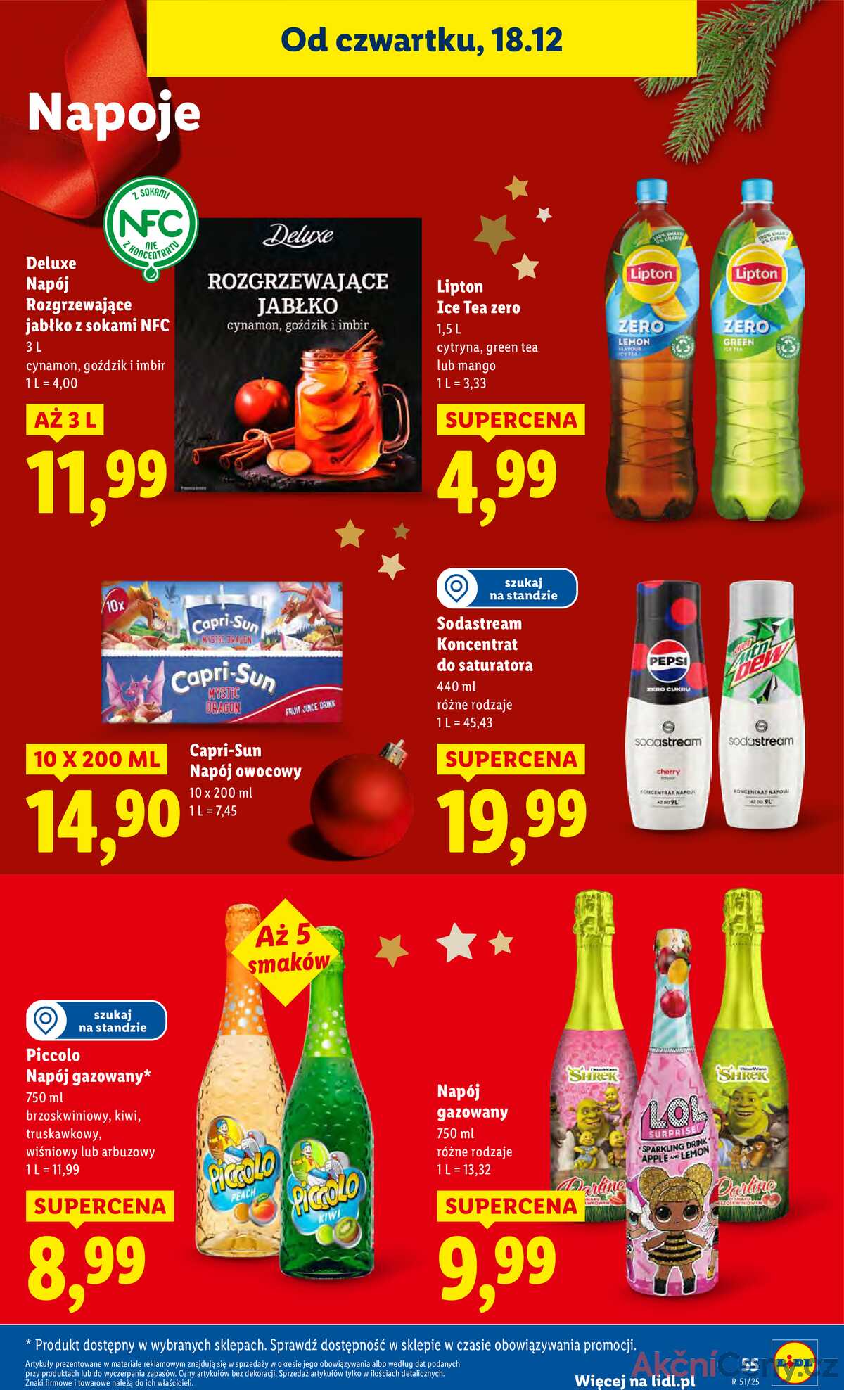 Leták Lidl Polsko 18.12.-21.12.2025 strana 57