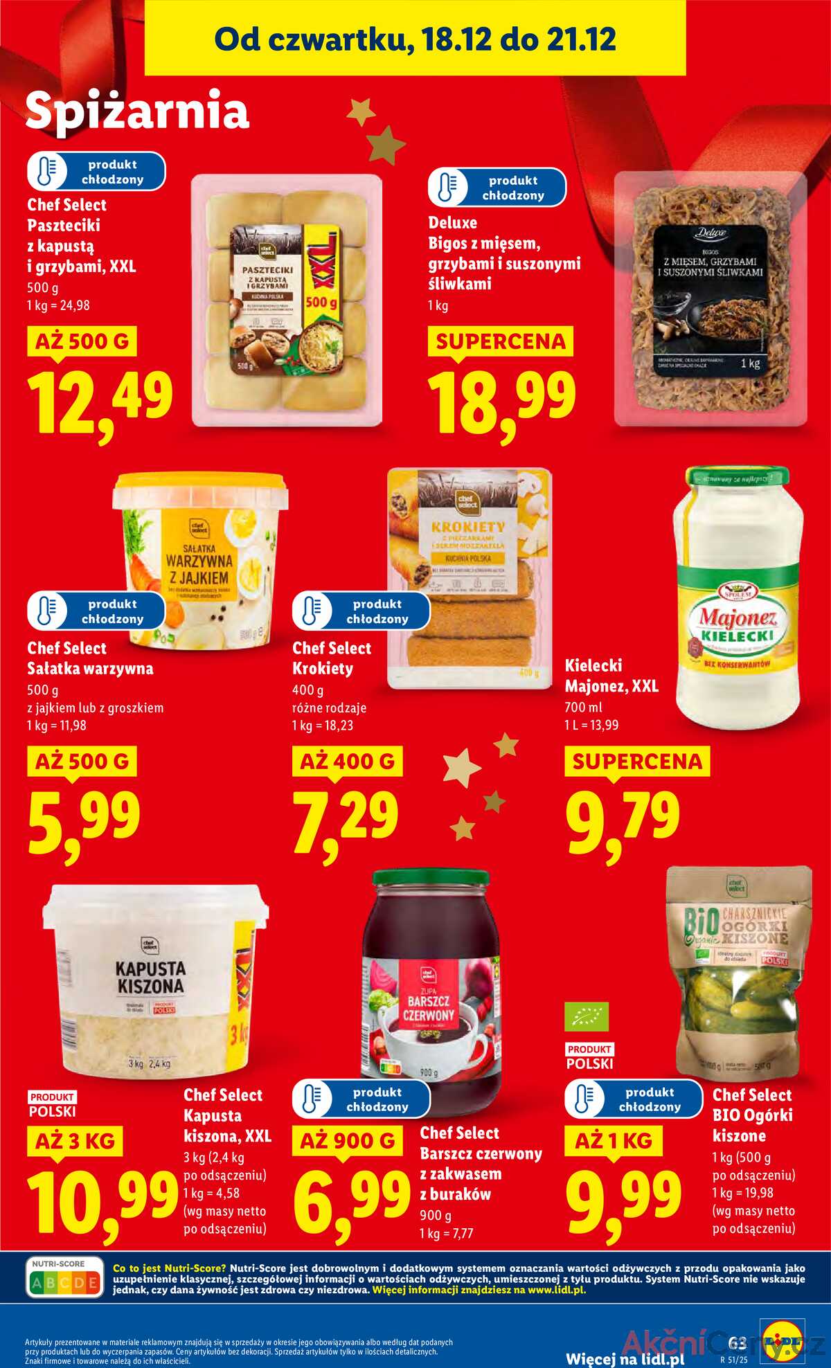 Leták Lidl Polsko 18.12.-21.12.2025 strana 65