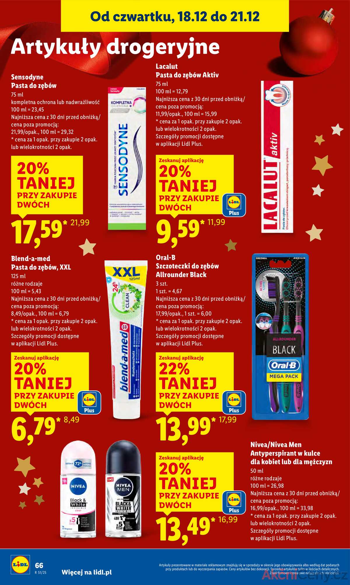 Leták Lidl Polsko 18.12.-21.12.2025 strana 68