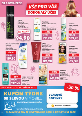 Kaufland 27.12. - 31.12. - Kaufland - Praha 3 (Jarov)