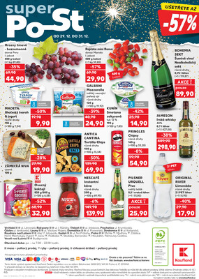 Kaufland 27.12. - 31.12. - Kaufland - Praha 8 (Libeň)