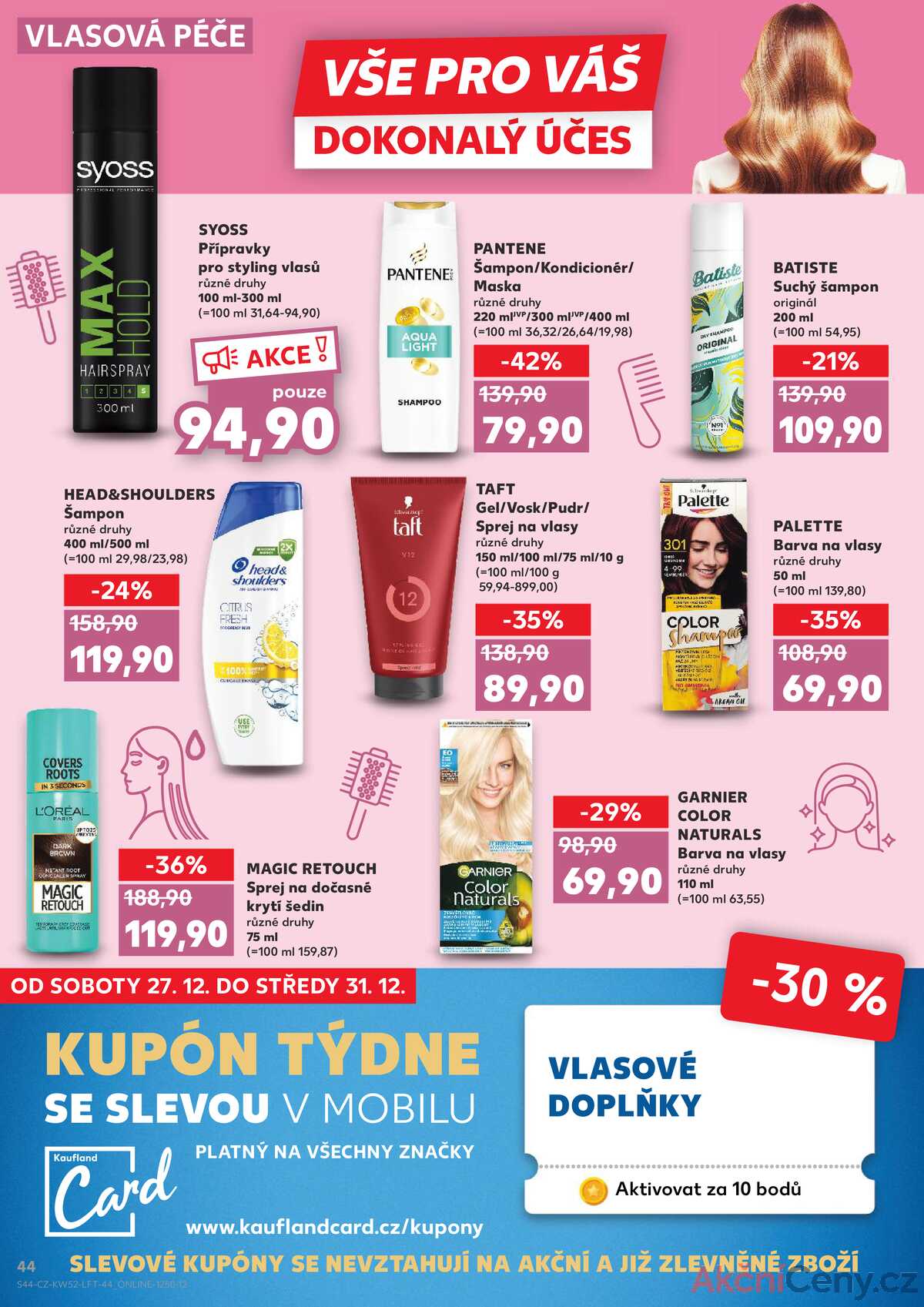 Kaufland 27.12. - 31.12. - Kaufland - Jindřichův Hradec strana 44