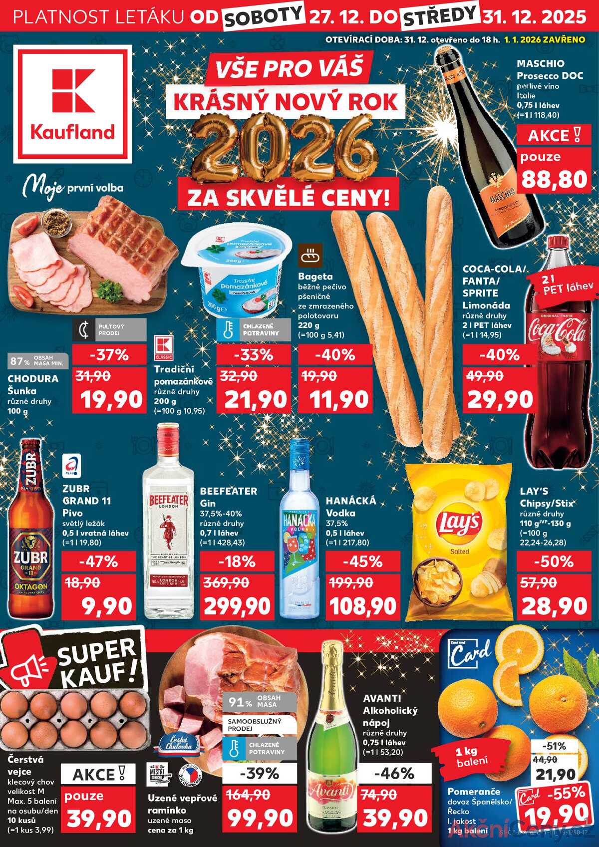 Kaufland 27.12. - 31.12. - Kaufland - Vrchlabí strana 1
