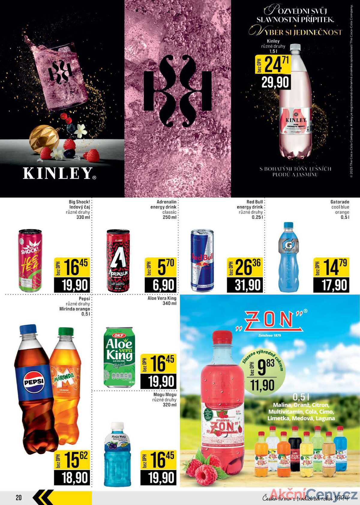 JIP Cash & Carry Brno, Praha, Ostrava, Jilemnice, Pardubice, Ostrava, Karlovy Vary, Olomouc a Zlín od 17.12. do 23.12.2025 strana 20