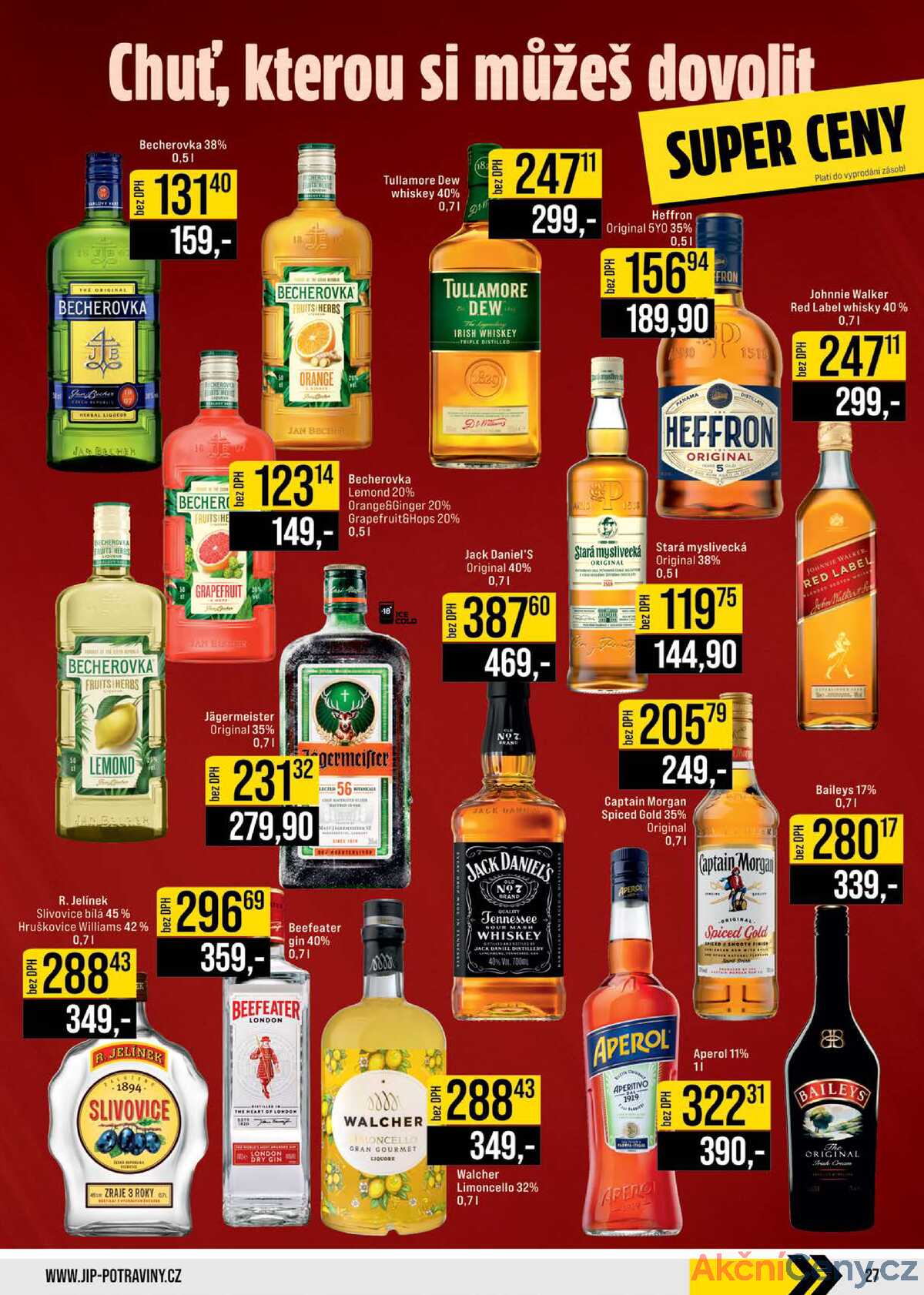 JIP Cash & Carry Brno, Praha, Ostrava, Jilemnice, Pardubice, Ostrava, Karlovy Vary, Olomouc a Zlín od 17.12. do 23.12.2025 strana 27