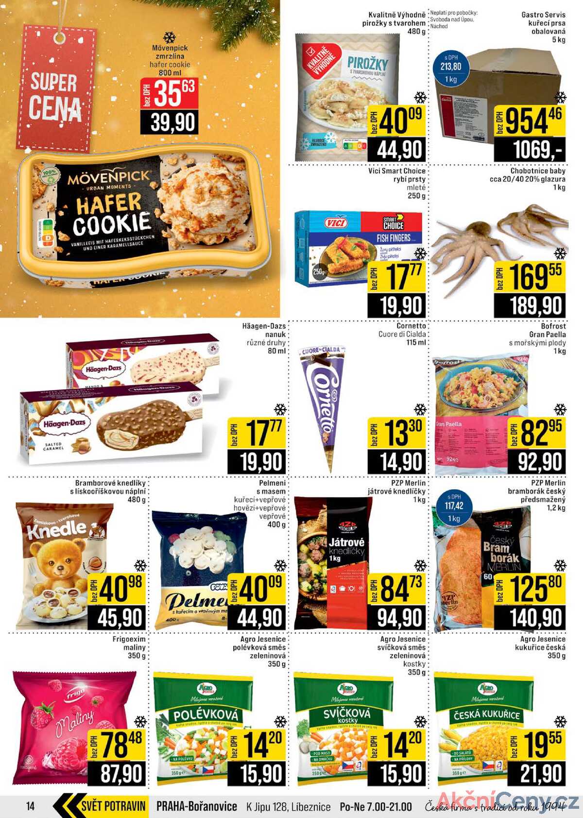 JIP Cash & Carry České Budějovice, Most, Náchod, Polička, Sušice a Svoboda nad Úpou od 17.12. do 23.12.2025 strana 14