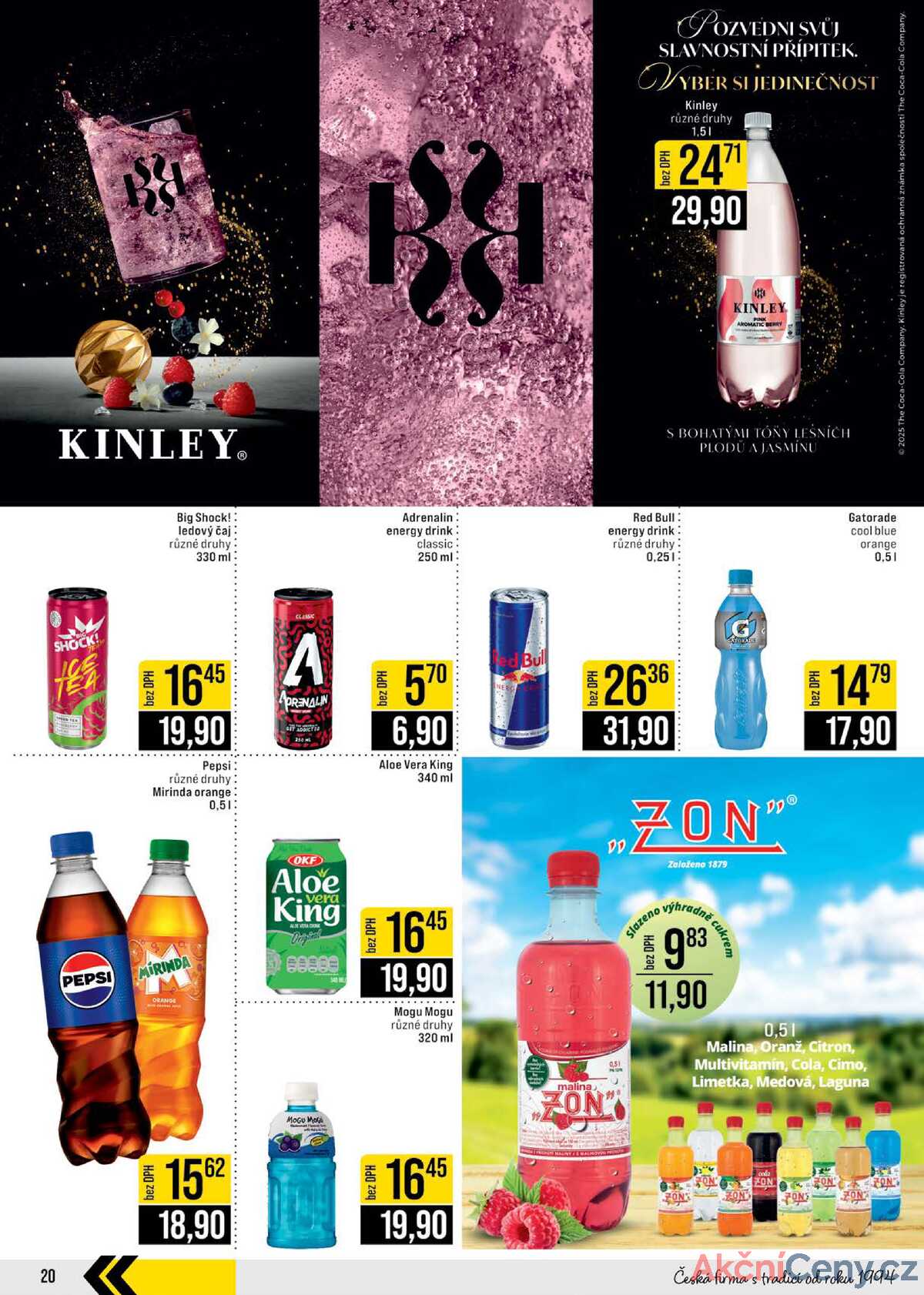 JIP Cash & Carry České Budějovice, Most, Náchod, Polička, Sušice a Svoboda nad Úpou od 17.12. do 23.12.2025 strana 20