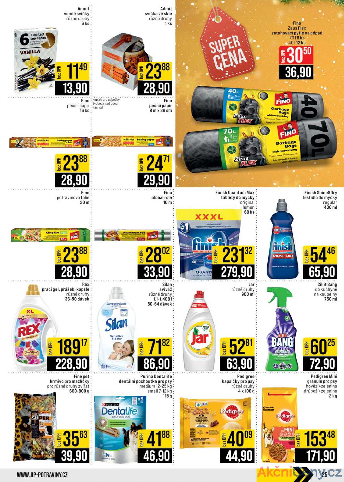 JIP Cash & Carry České Budějovice, Most, Náchod, Polička, Sušice a Svoboda nad Úpou od 17.12. do 23.12.2025 strana 25