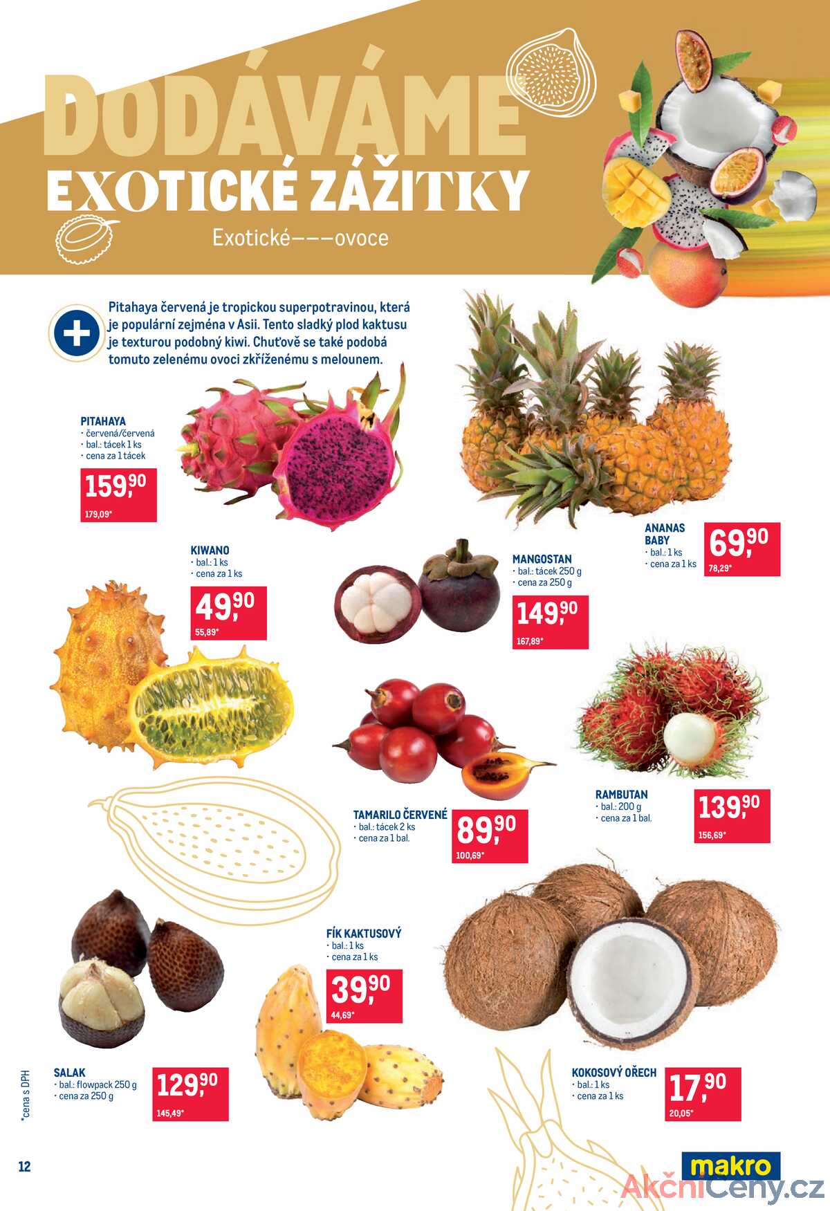 Makro Pro milovníky jídla do 31.12. strana 12