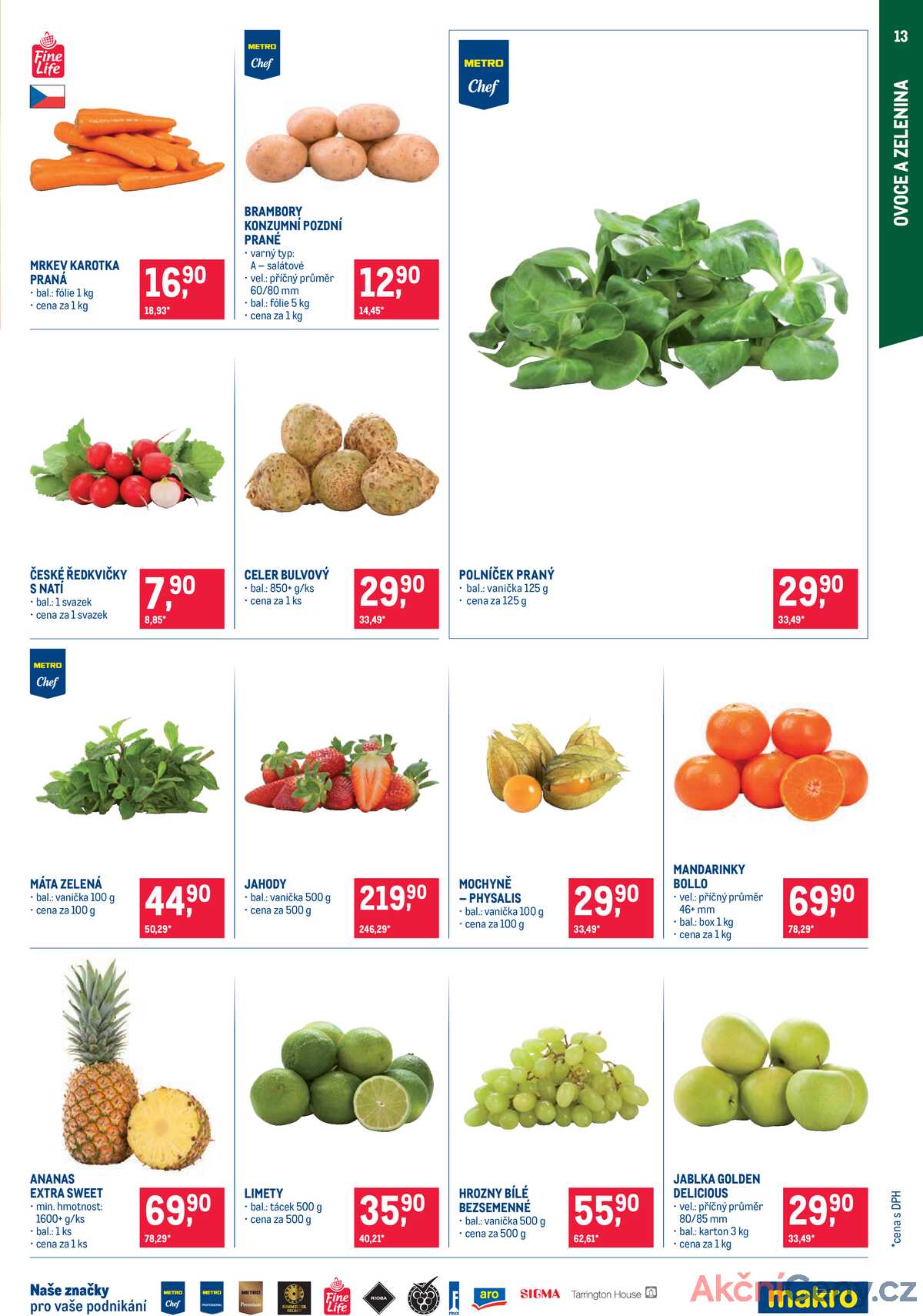 Makro Pro milovníky jídla do 31.12. strana 13