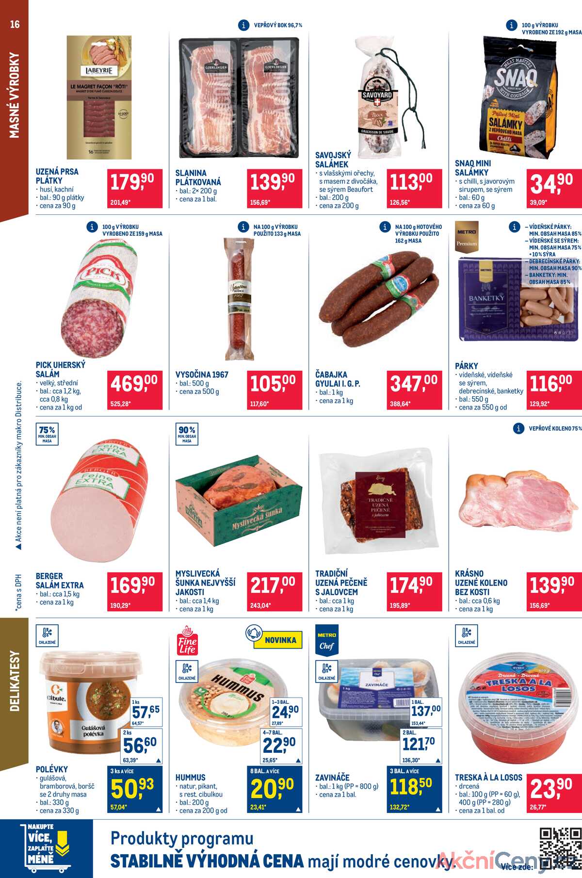 Makro Pro milovníky jídla do 31.12. strana 16