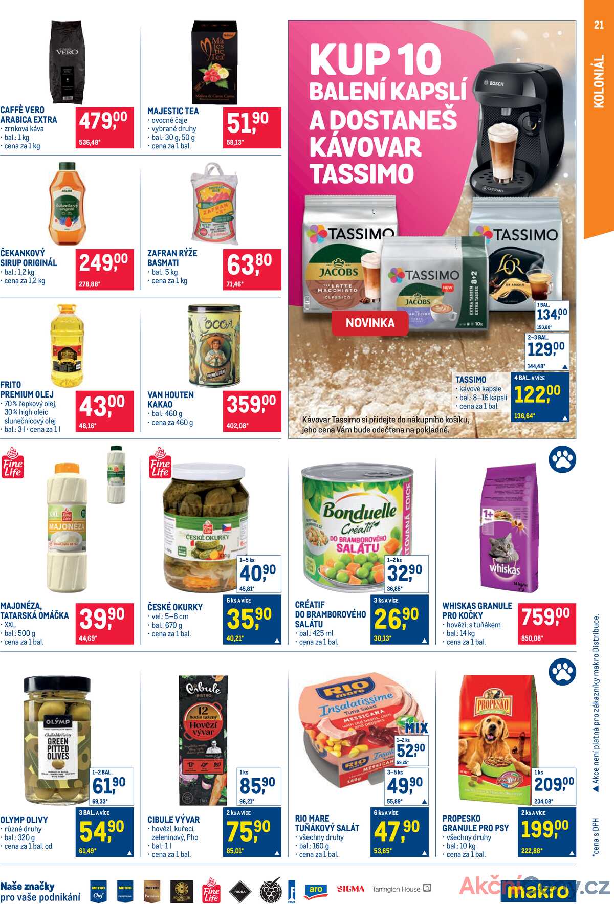 Makro Pro milovníky jídla do 31.12. strana 21