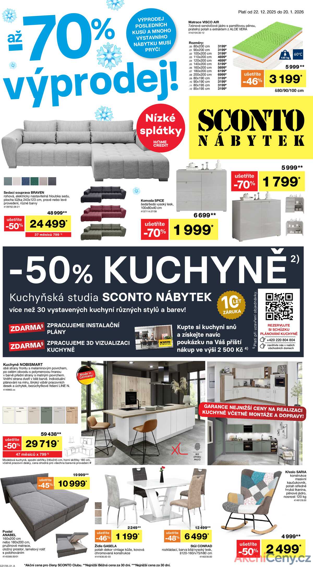 Sconto nábytek od 22.12. do 20.1.2026 strana 1