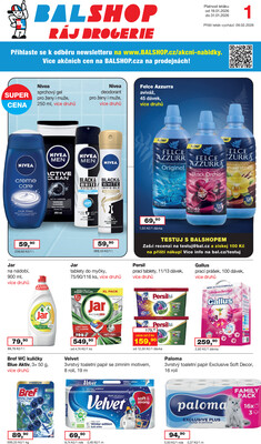 Ráj drogerie od 19.1. do 31.1.2026