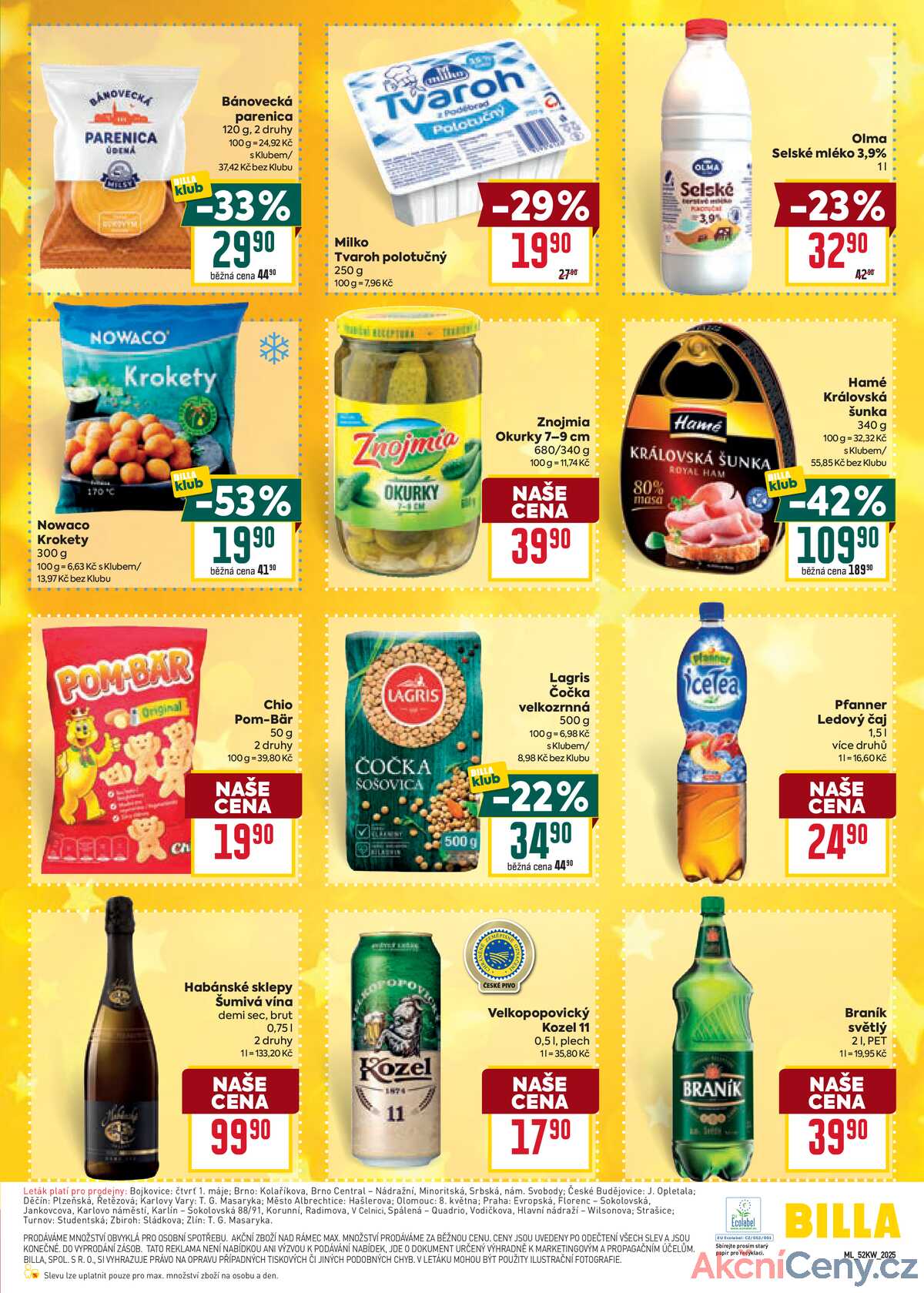 Billa malý leták od 27.12. do 31.12.2025 strana 3