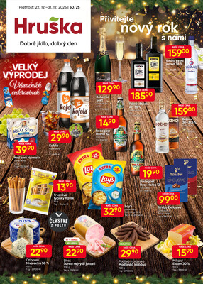 Hruška od 22.12. do 31.12.2025