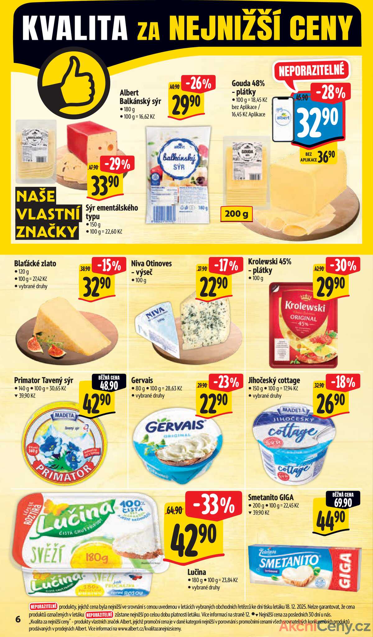 Albert Supermarket od 2.1. do 6.1.2026 strana 6